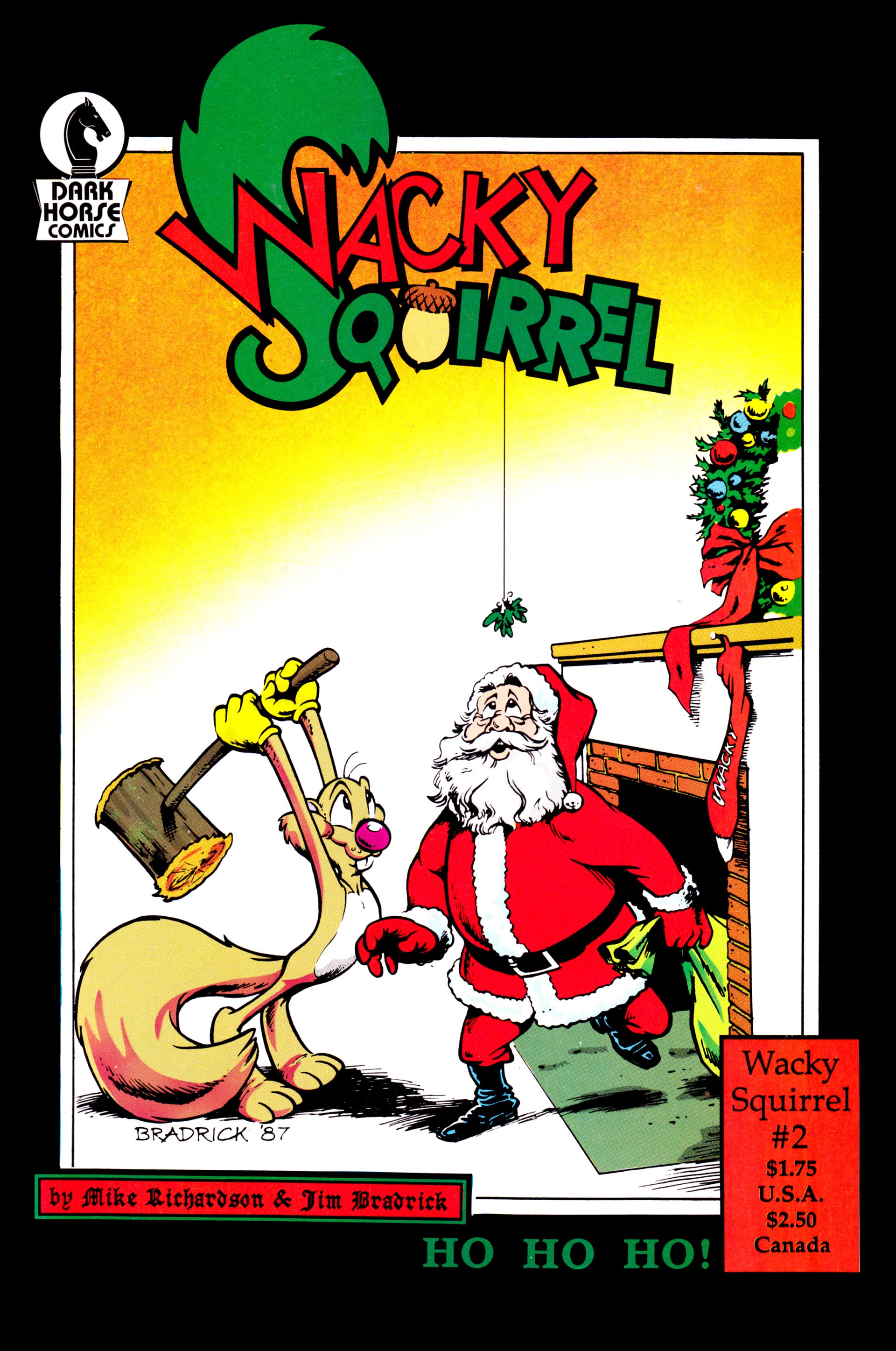 Read online Wacky Squirrel comic -  Issue #2 - 1