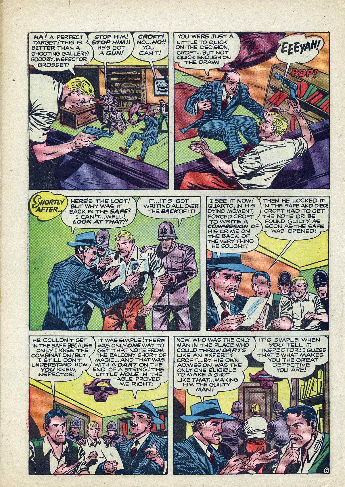 Read online The Saint (1947) comic -  Issue #6 - 48