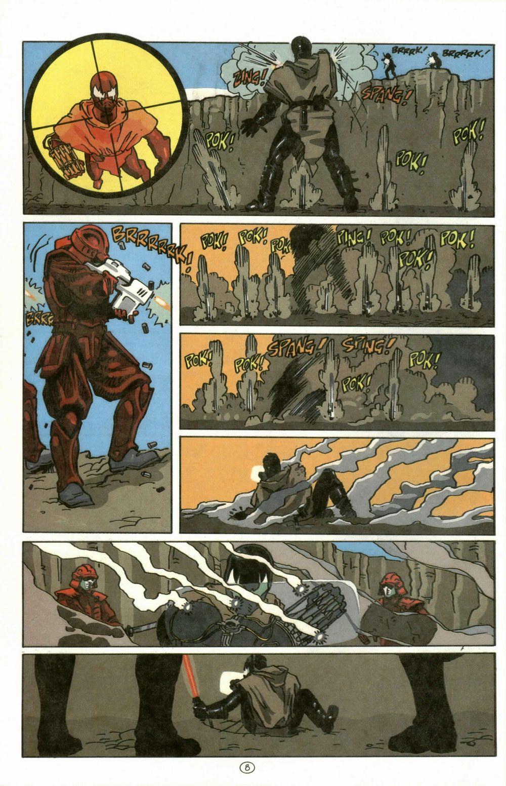 Read online Grendel: War Child comic -  Issue #1 - 10