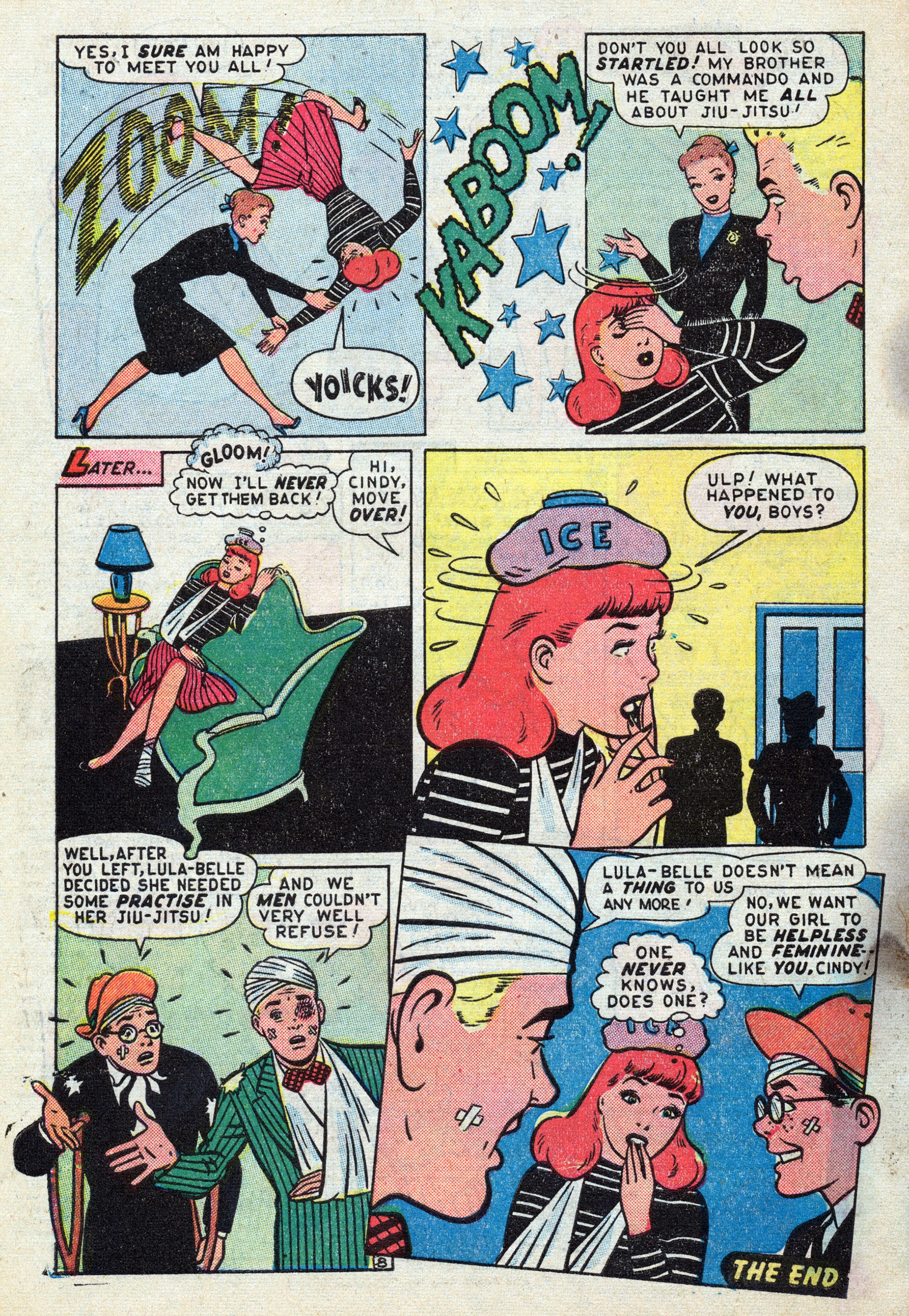 Read online Junior Miss (1947) comic -  Issue #31 - 10
