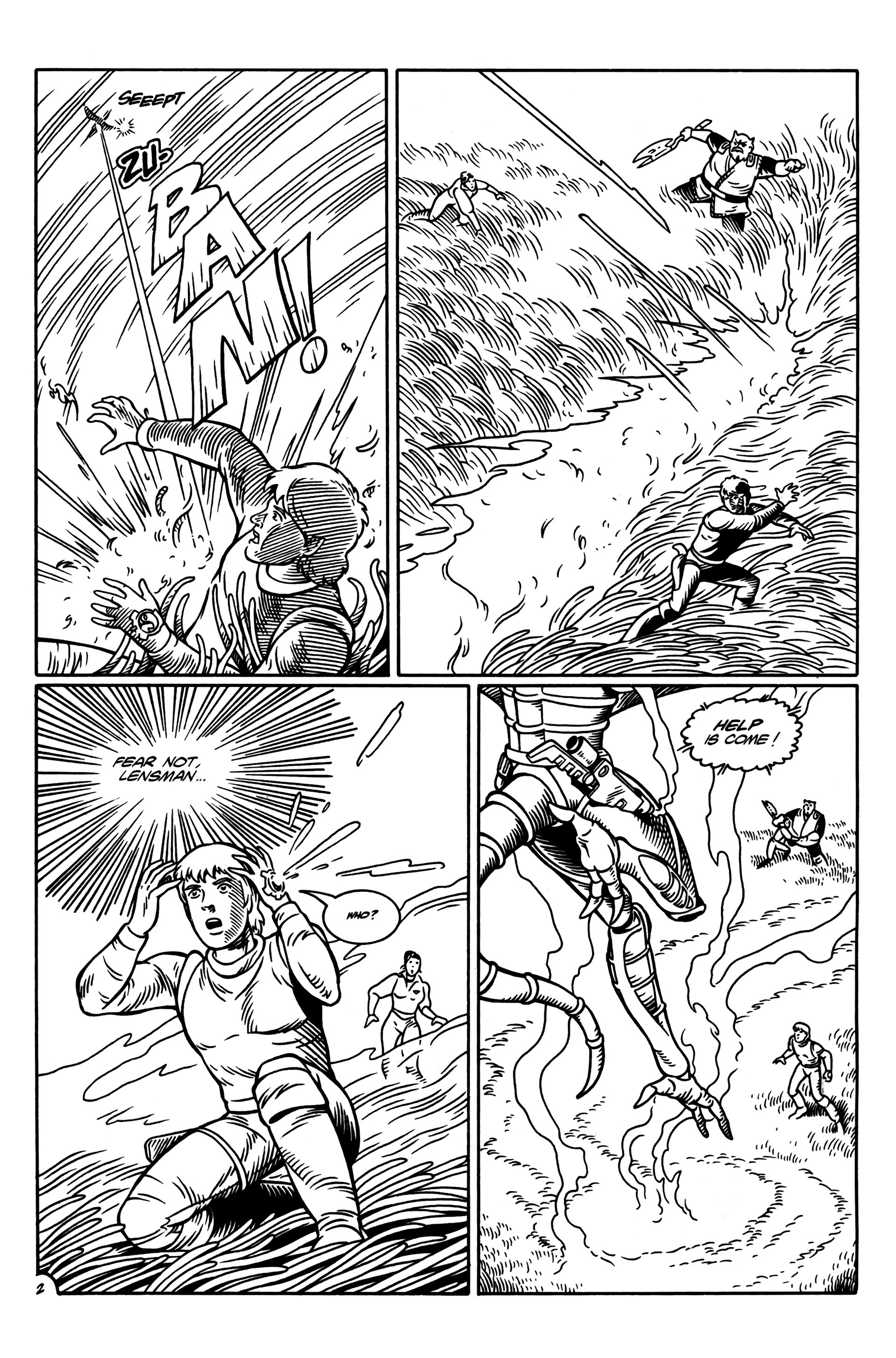 Read online Lensman: The Secret of the Lens comic -  Issue #4 - 4