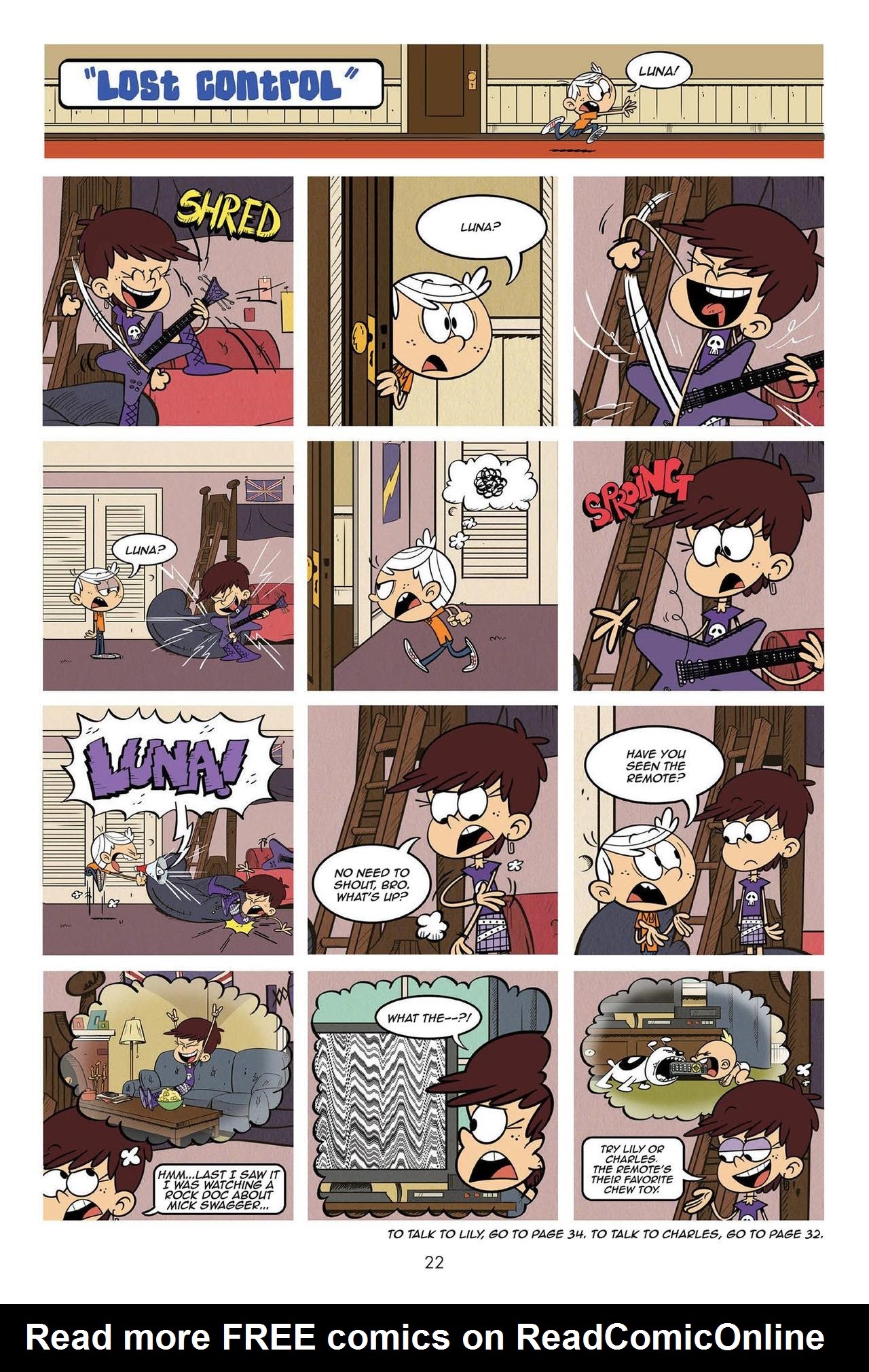 Read online The Loud House comic -  Issue #1 - 21