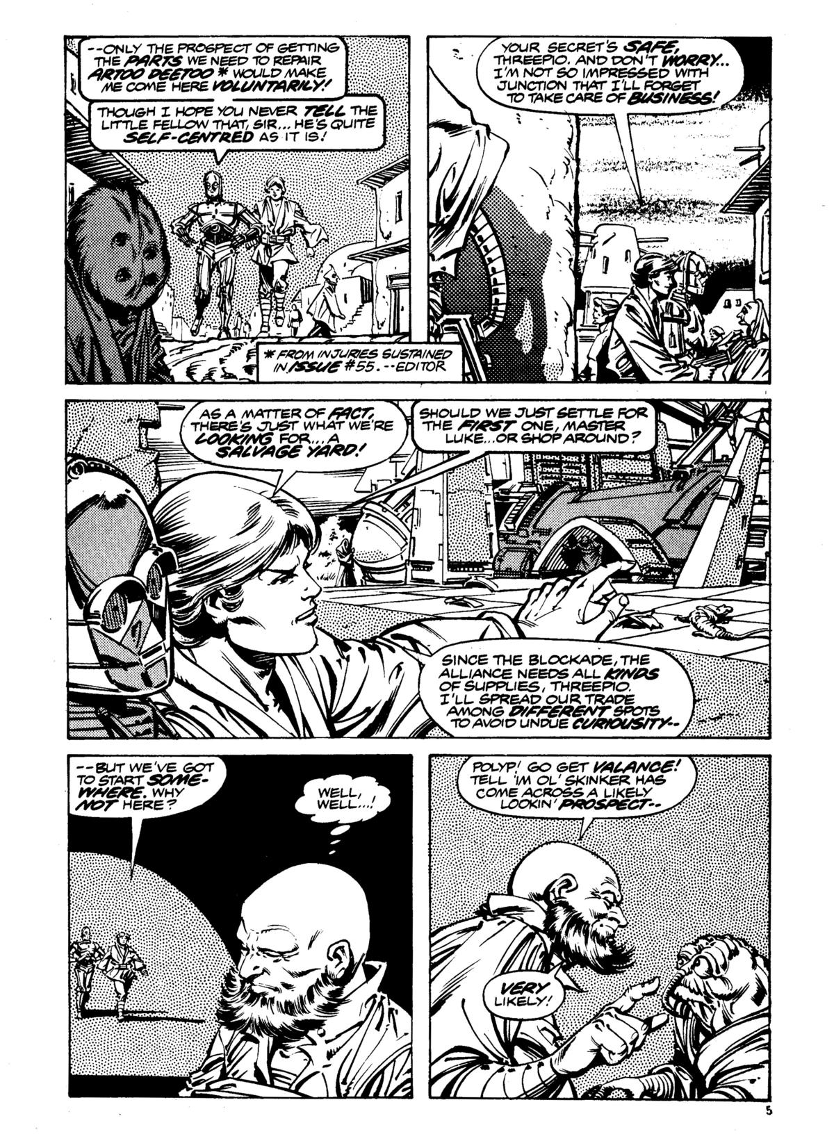 Read online Star Wars Weekly comic -  Issue #62 - 5