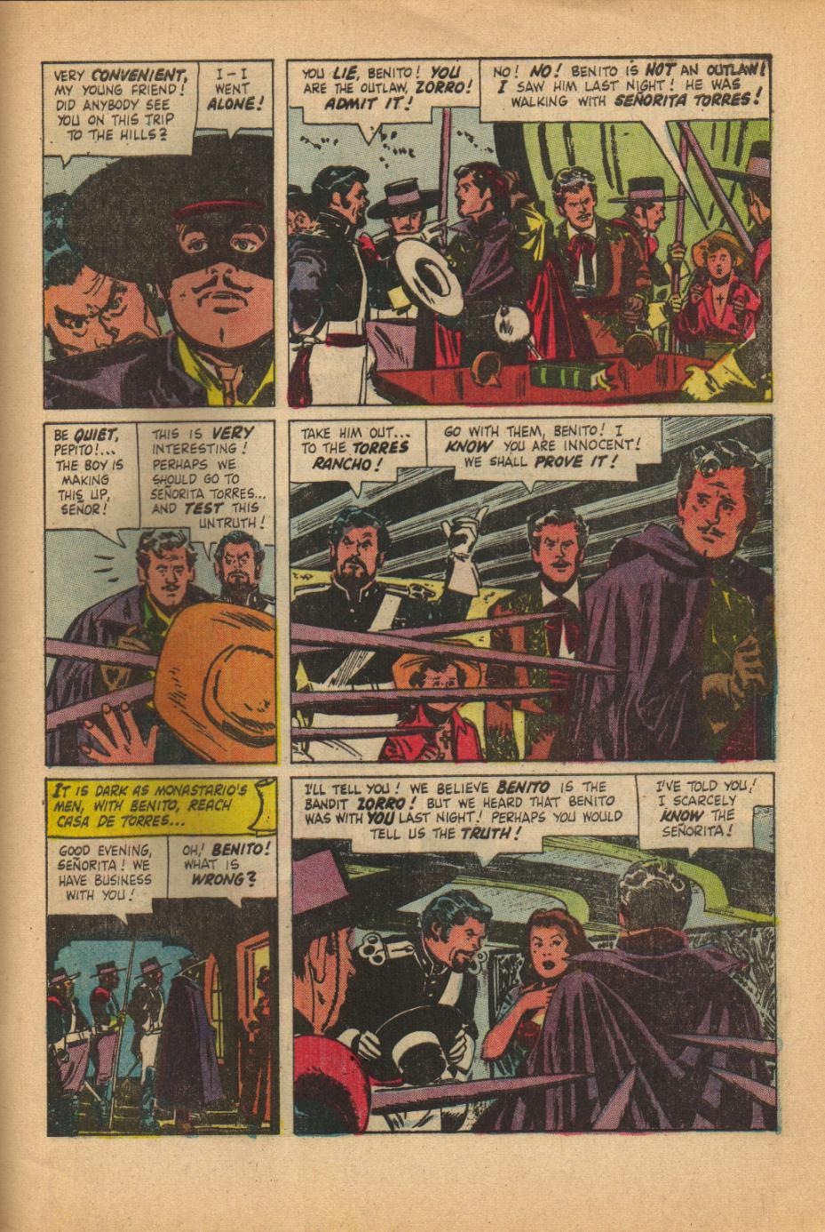 Read online Zorro (1966) comic -  Issue #1 - 29