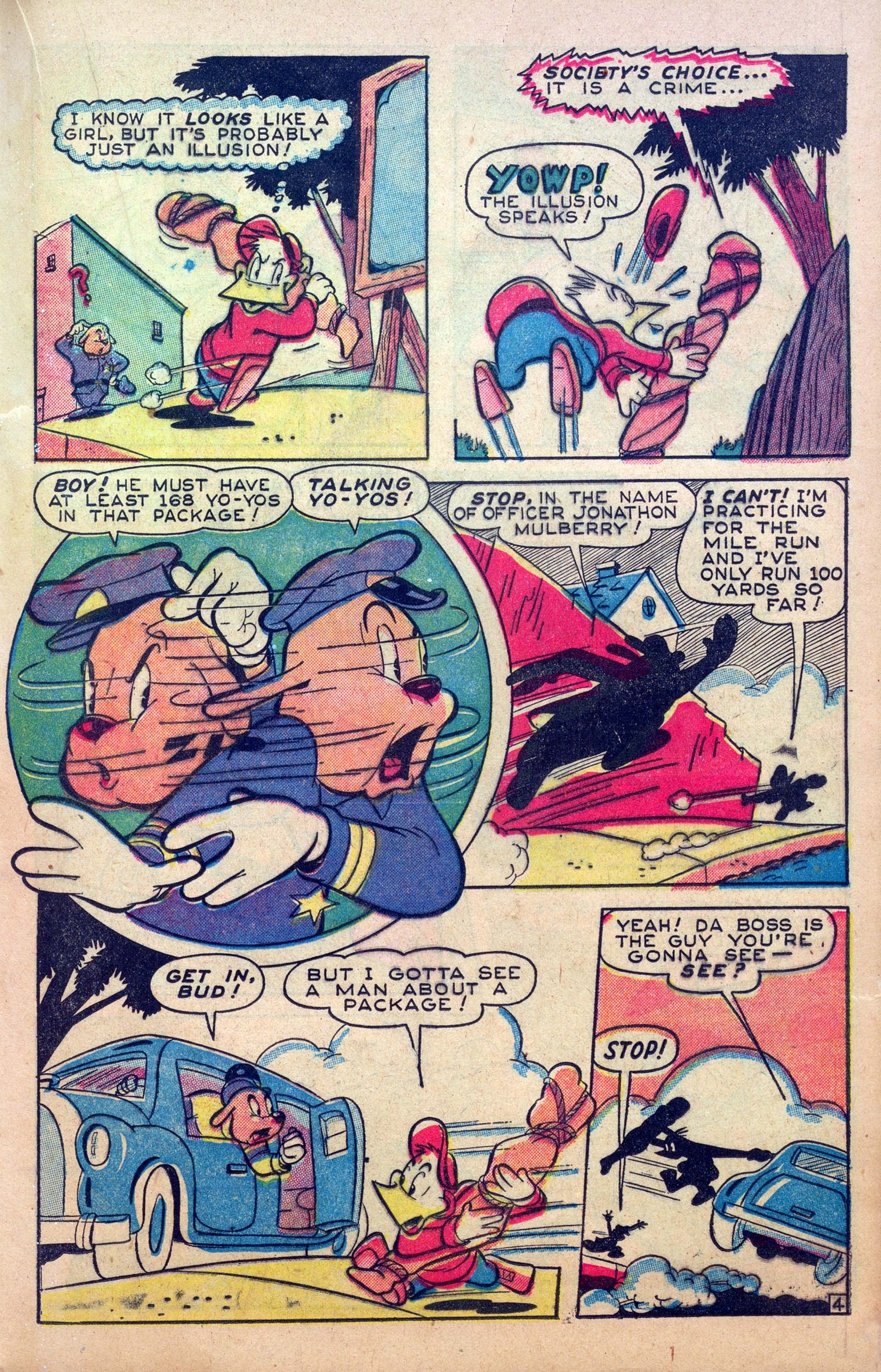 Read online Wacky Duck (1948) comic -  Issue #2 - 19