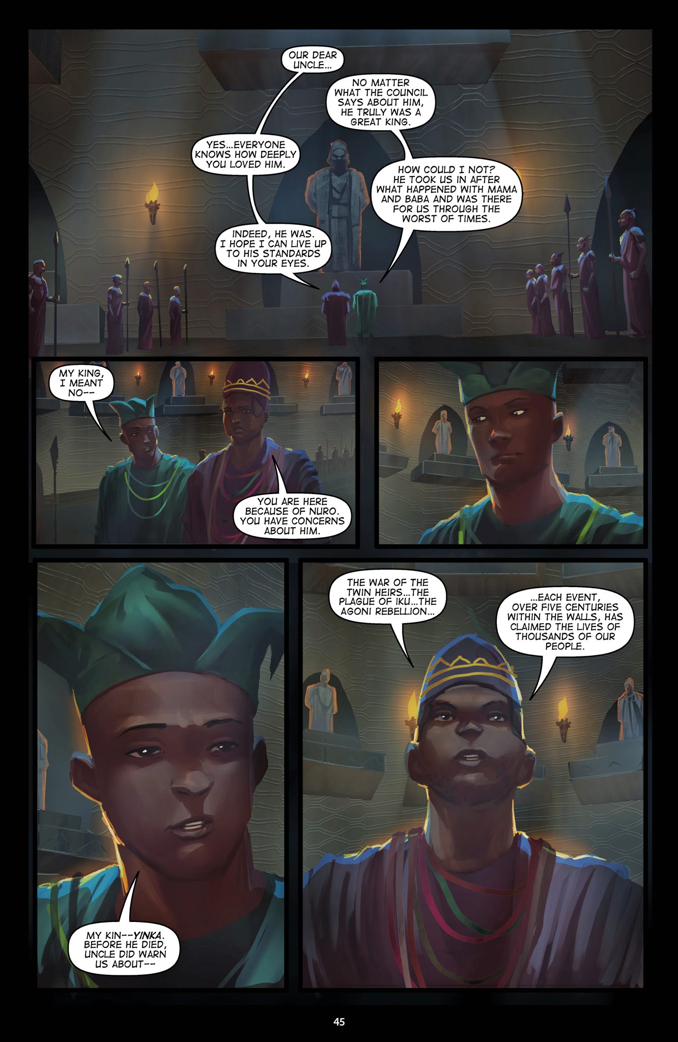 Read online Iyanu: Child of Wonder comic -  Issue # TPB 1 - 45