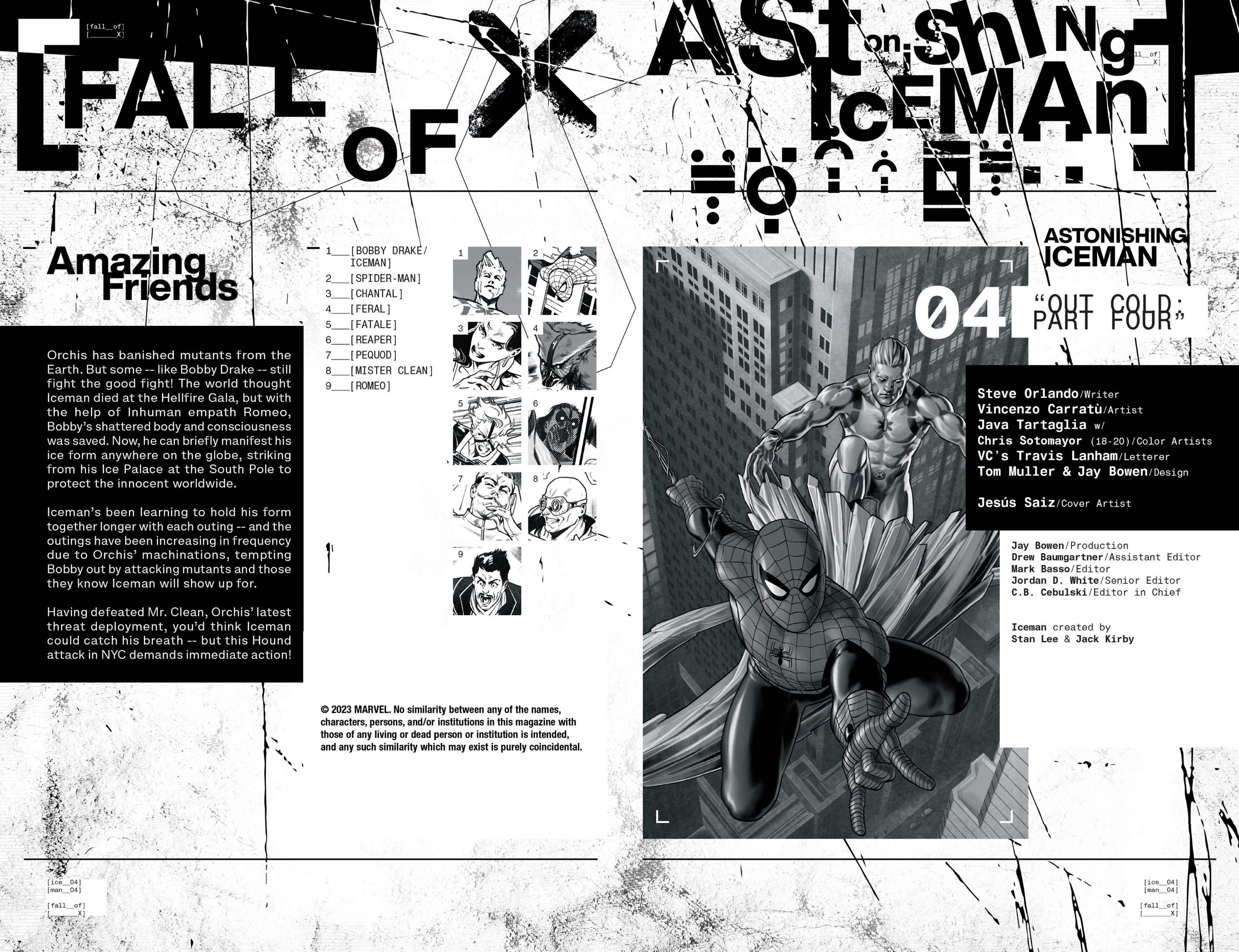 Read online Astonishing Iceman comic -  Issue #4 - 3