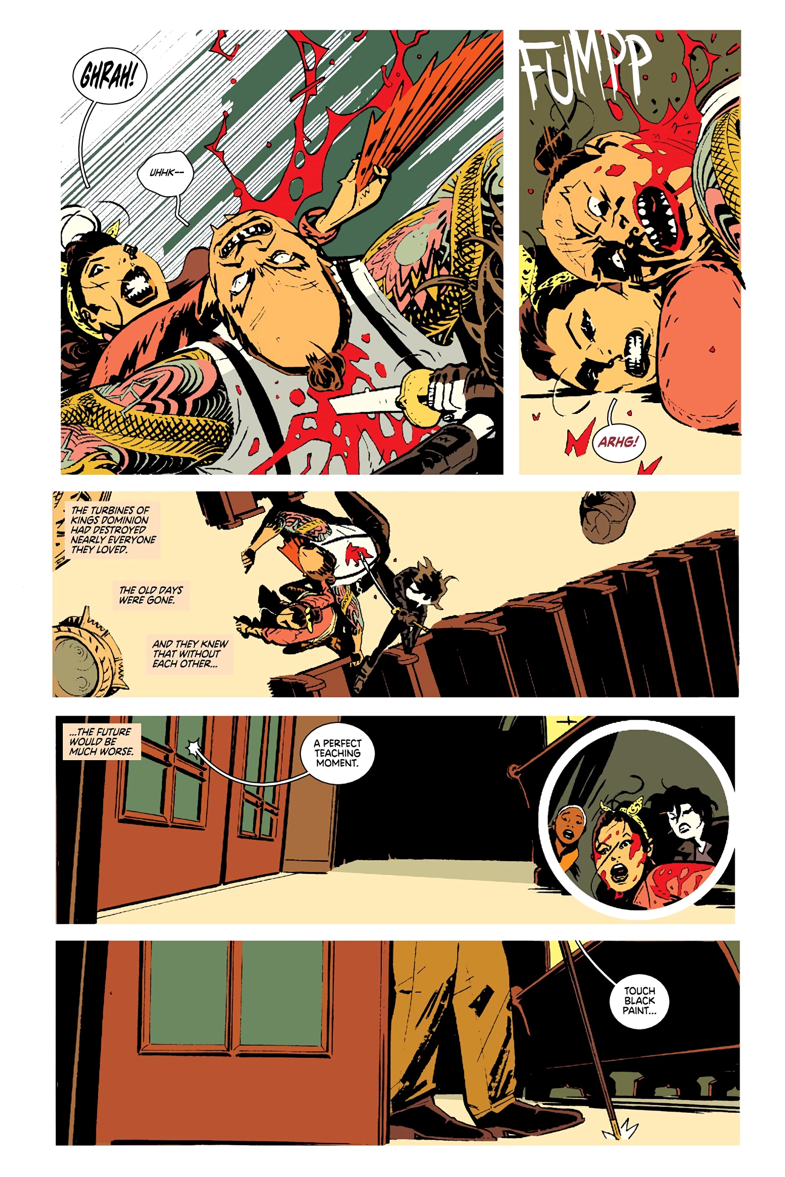 Read online Deadly Class comic -  Issue # _Deluxe Edition Teen Age Riot (Part 3) - 28