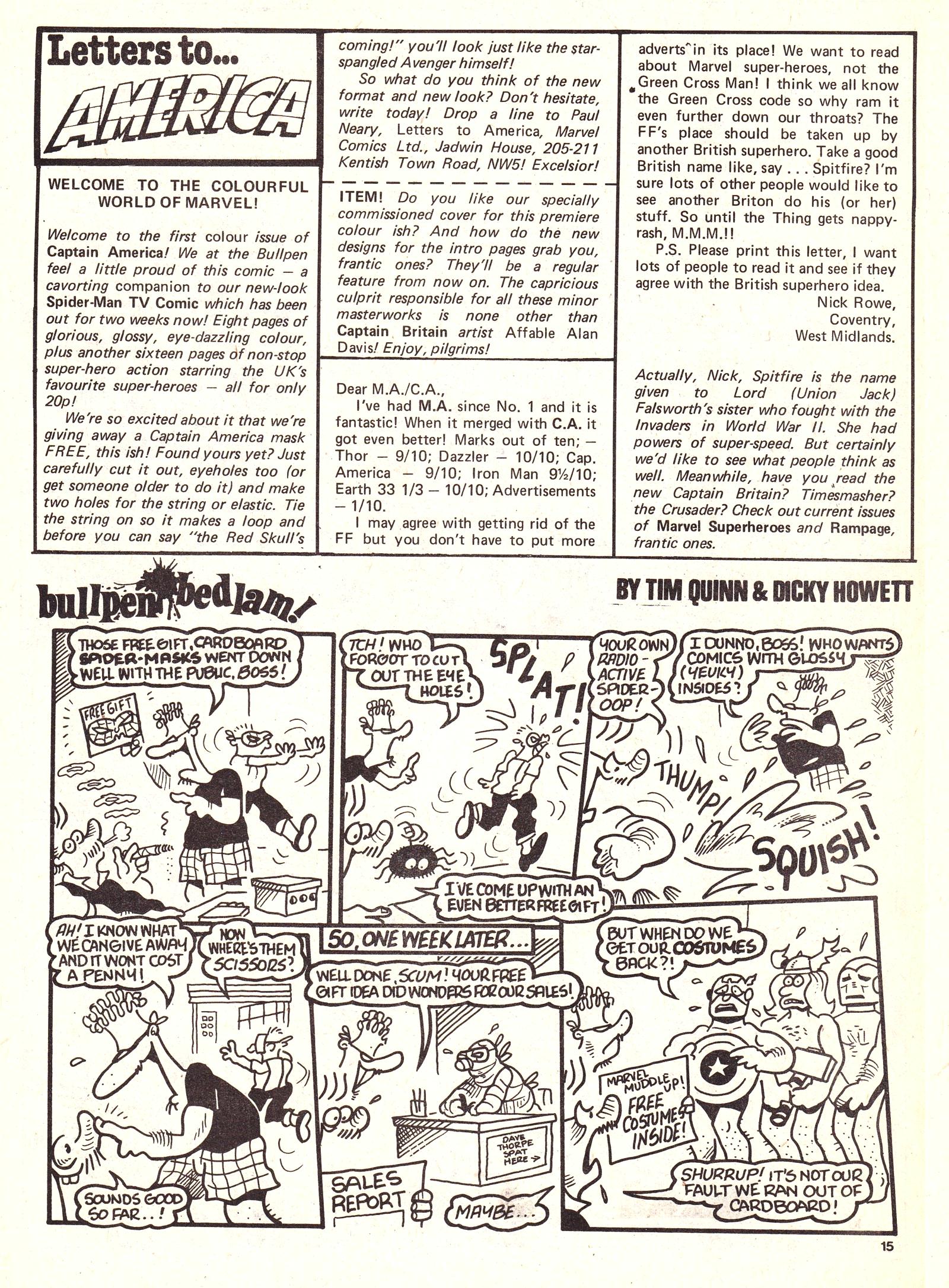 Read online Captain America (1981) comic -  Issue #37 - 15