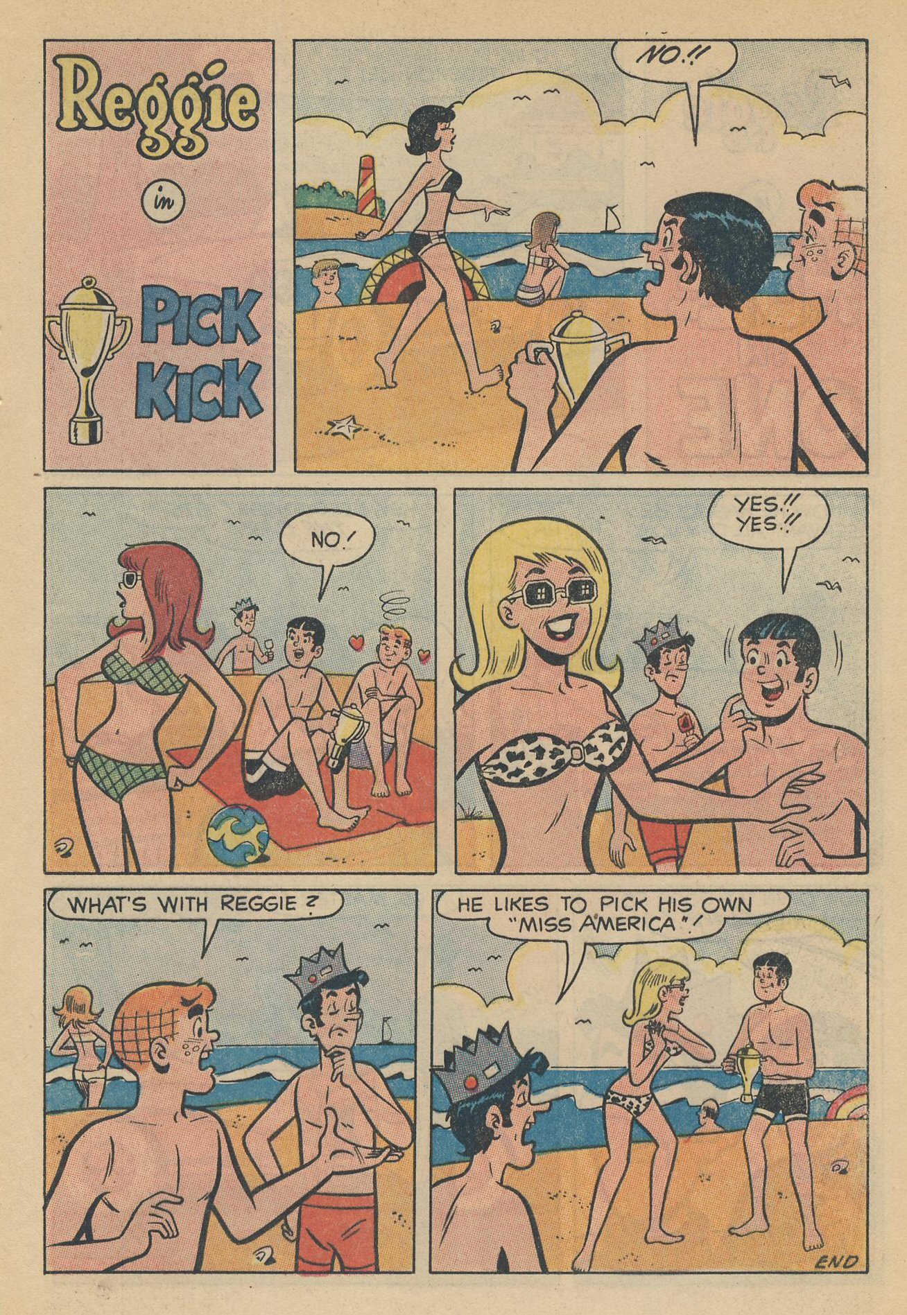 Read online Reggie's Wise Guy Jokes comic -  Issue #14 - 47