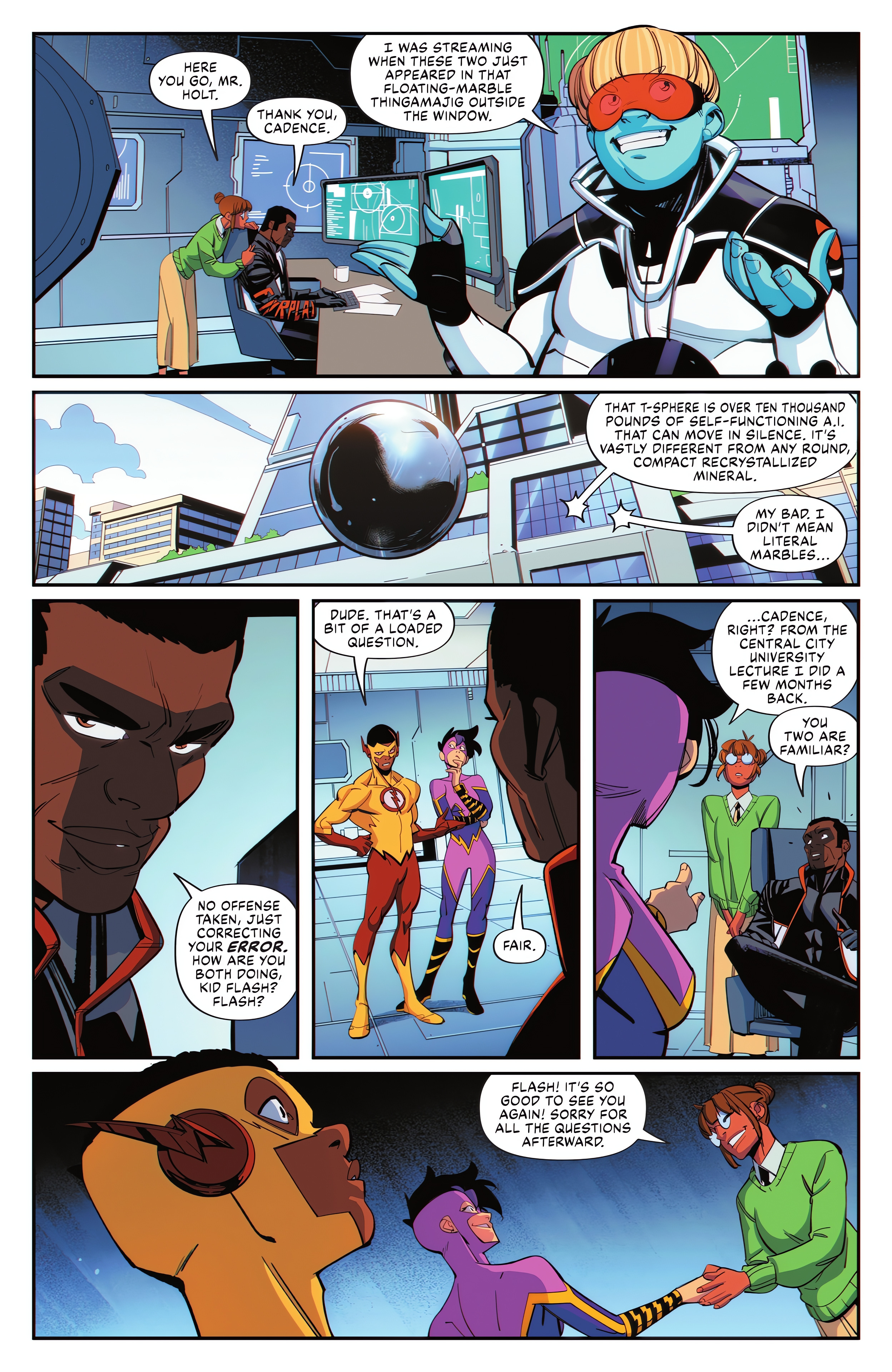 Read online Speed Force (2023) comic -  Issue #1 - 19