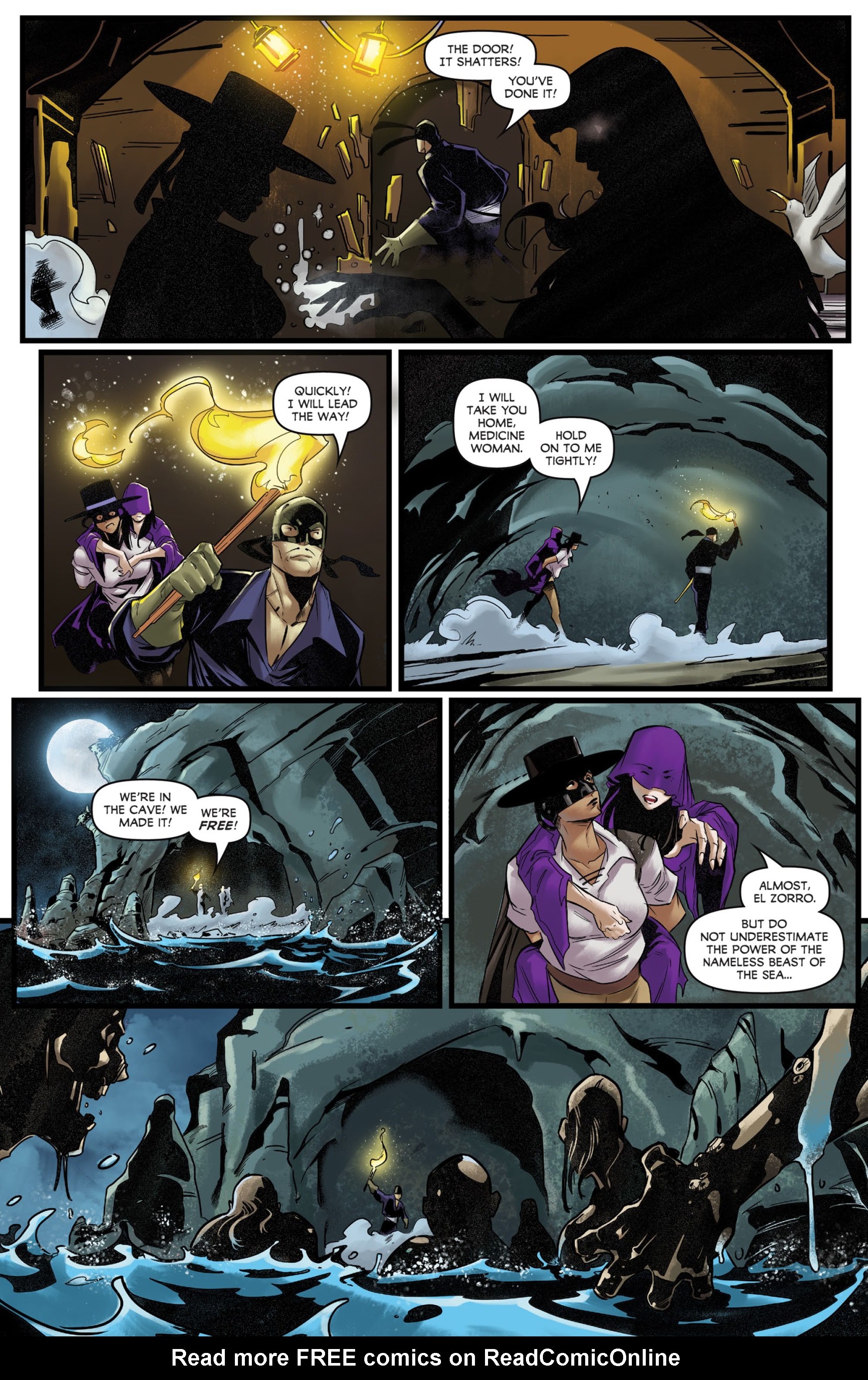 Read online Zorro: Galleon Of the Dead comic -  Issue #4 - 17