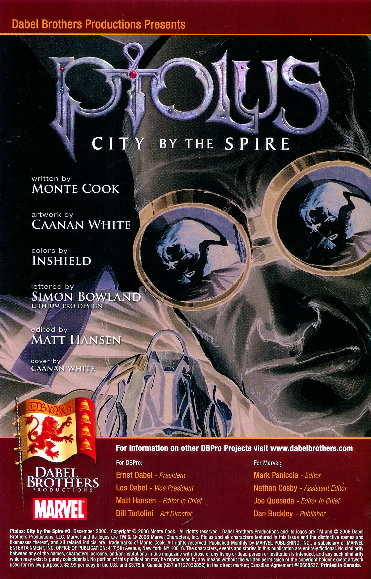 Read online Ptolus: City by the Spire comic -  Issue #3 - 2