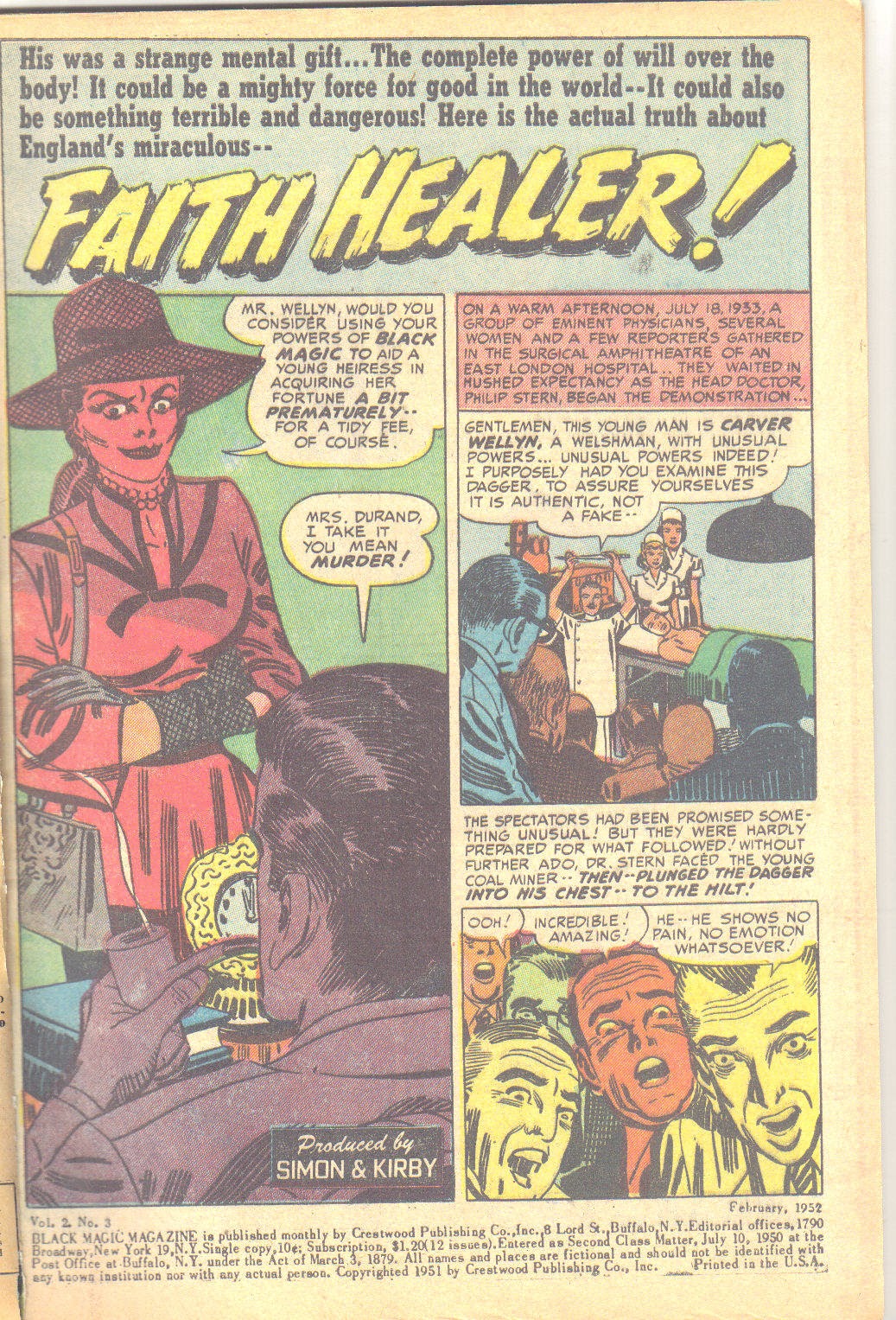 Read online Black Magic (1950) comic -  Issue #9 - 3