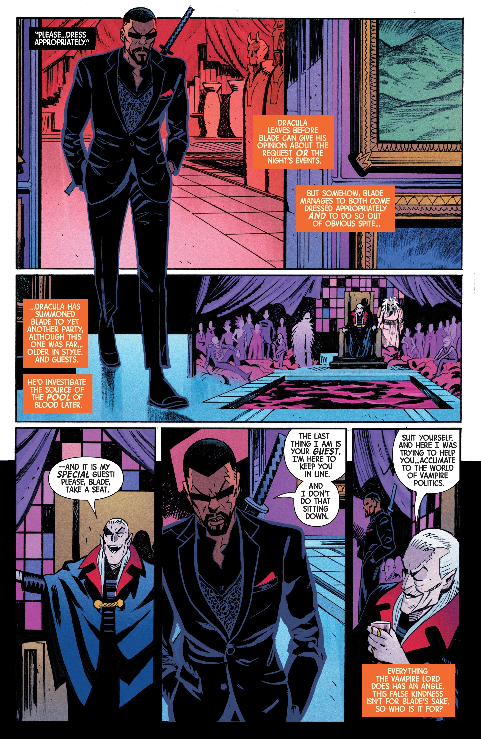 Read online Death of Doctor Strange: One-Shots comic -  Issue # Blade - 13