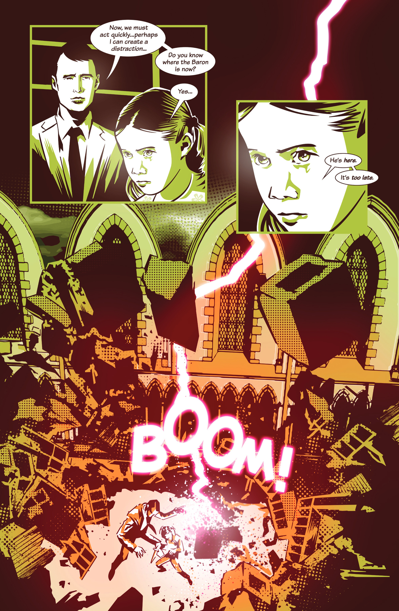 Read online Doctor Rigby: Where Dwells the Ghostly Baron comic -  Issue # Full - 32