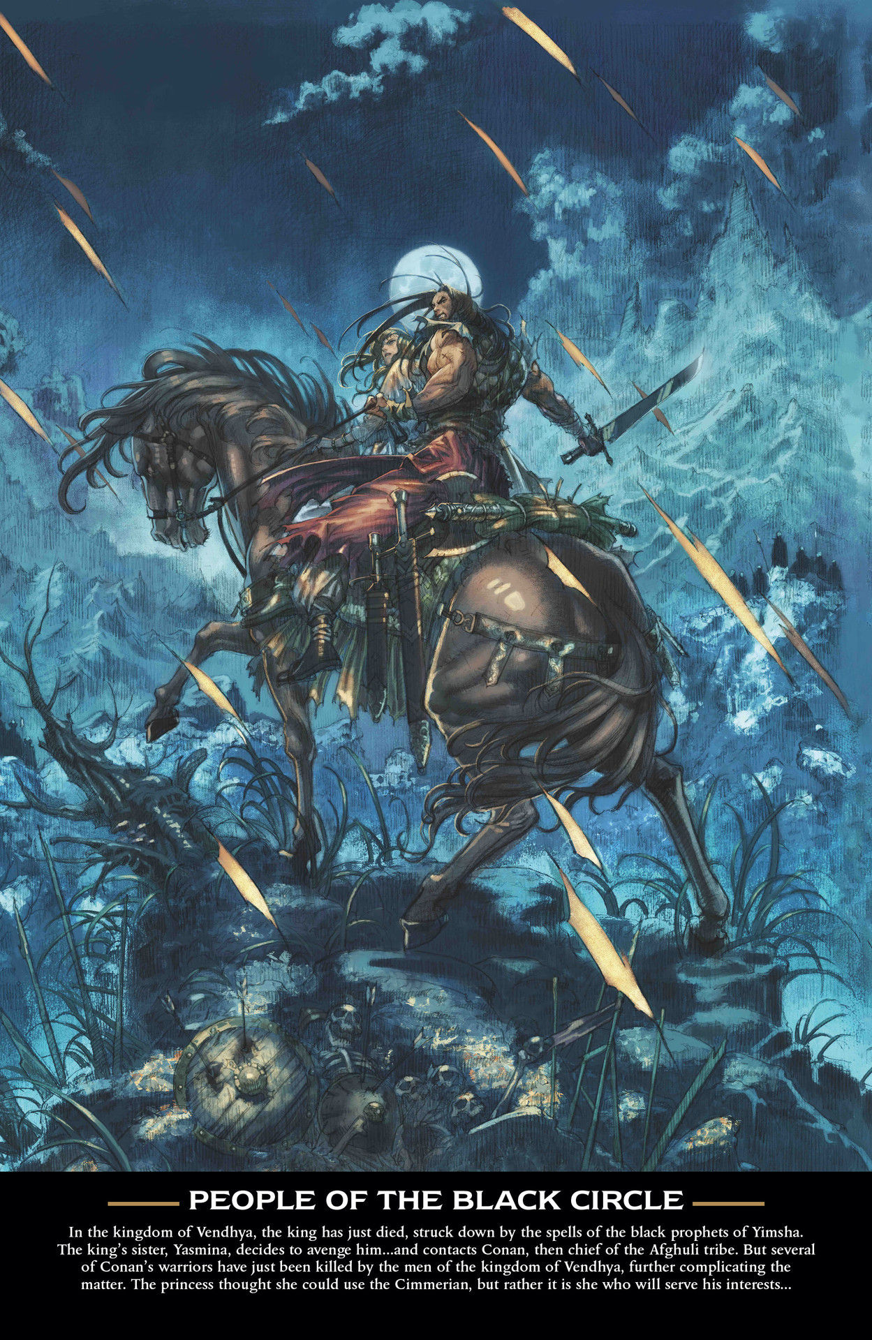 Read online The Cimmerian comic -  Issue # TPB 2 (Part 1) - 5