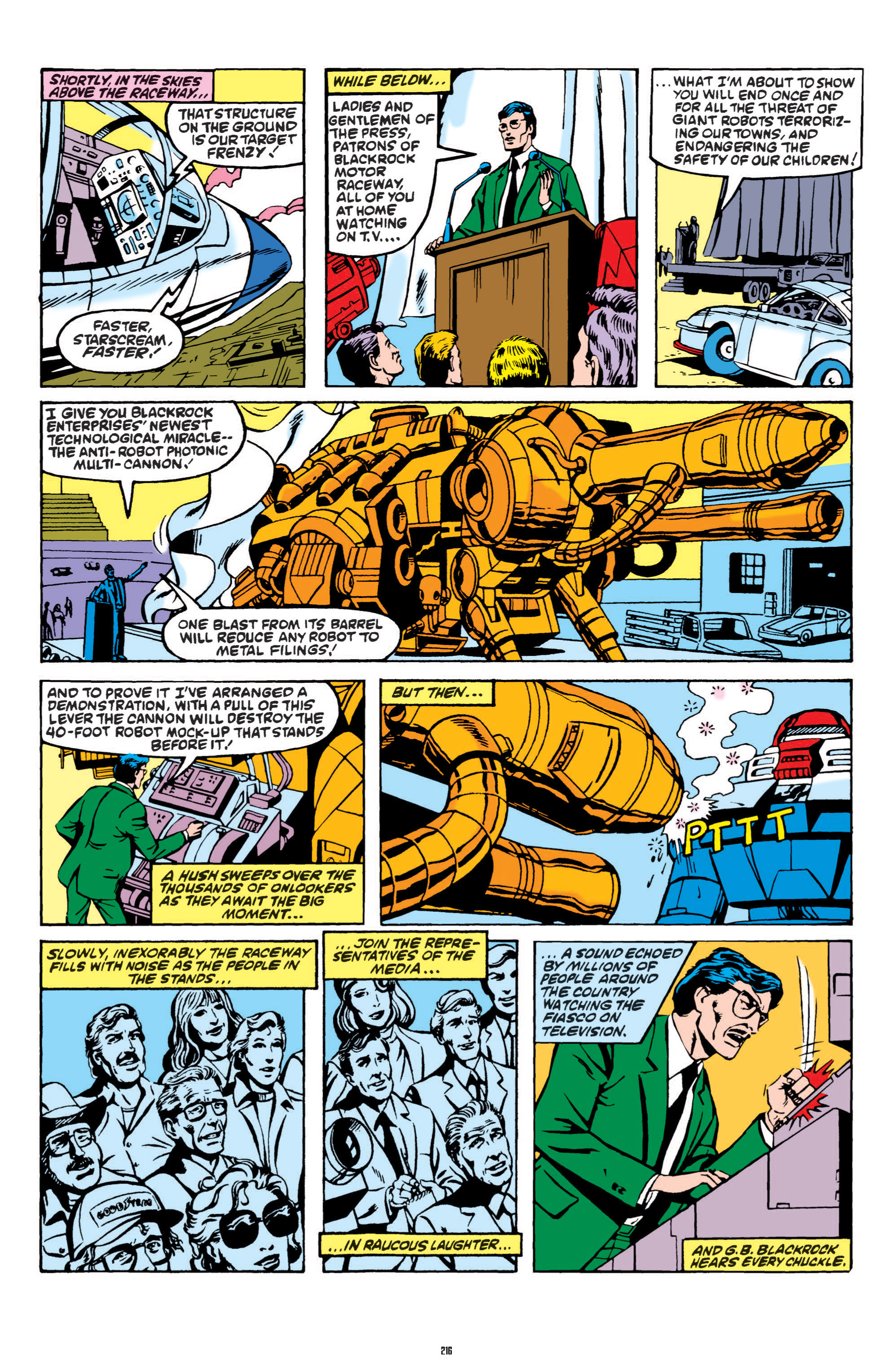 Read online The Transformers Classics comic -  Issue # TPB 1 - 217