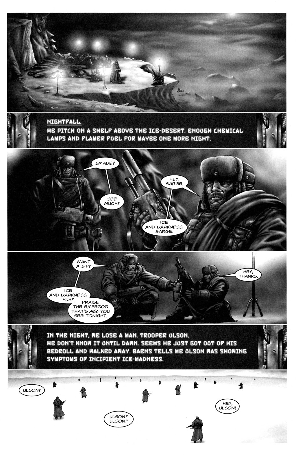 Read online Warhammer 40,000: Lone Wolves comic -  Issue # TPB - 9
