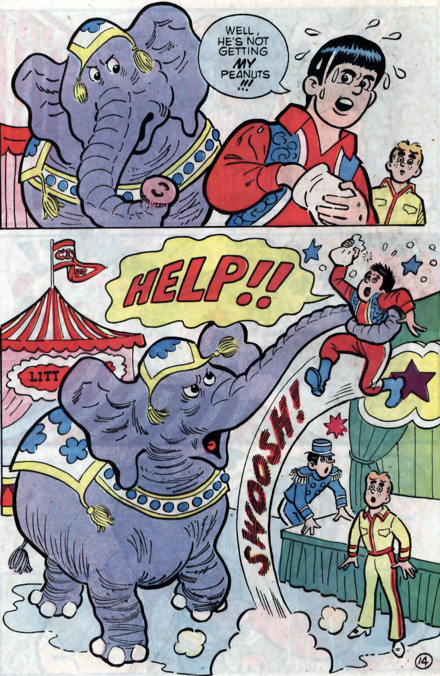 Read online Archie's Circus comic -  Issue # Full - 15
