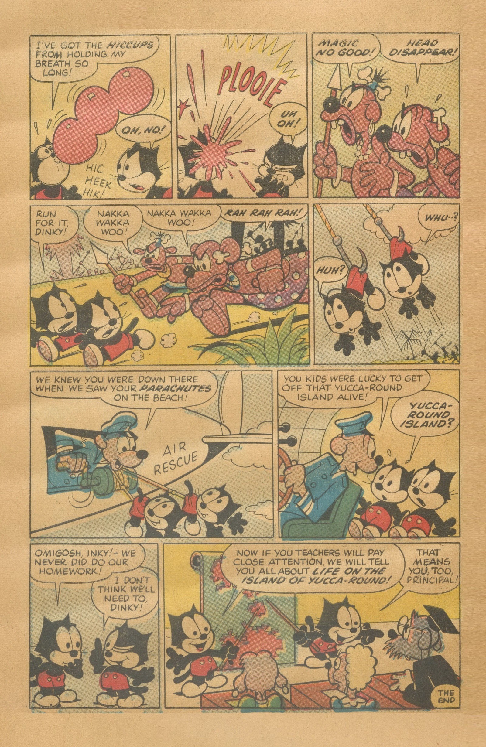 Read online Felix the Cat (1955) comic -  Issue #102 - 32