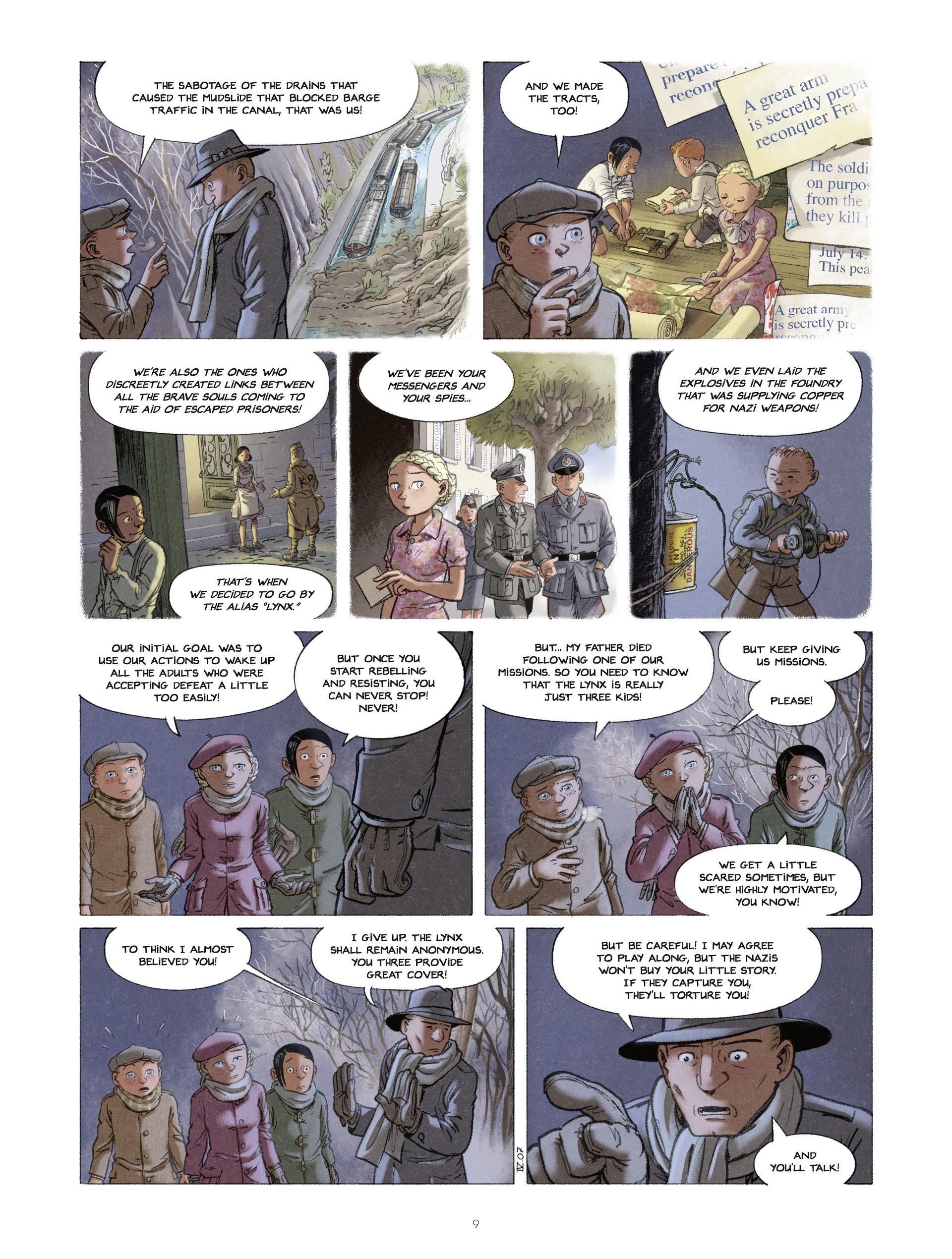 Read online Children of the Resistance comic -  Issue #4 - 9