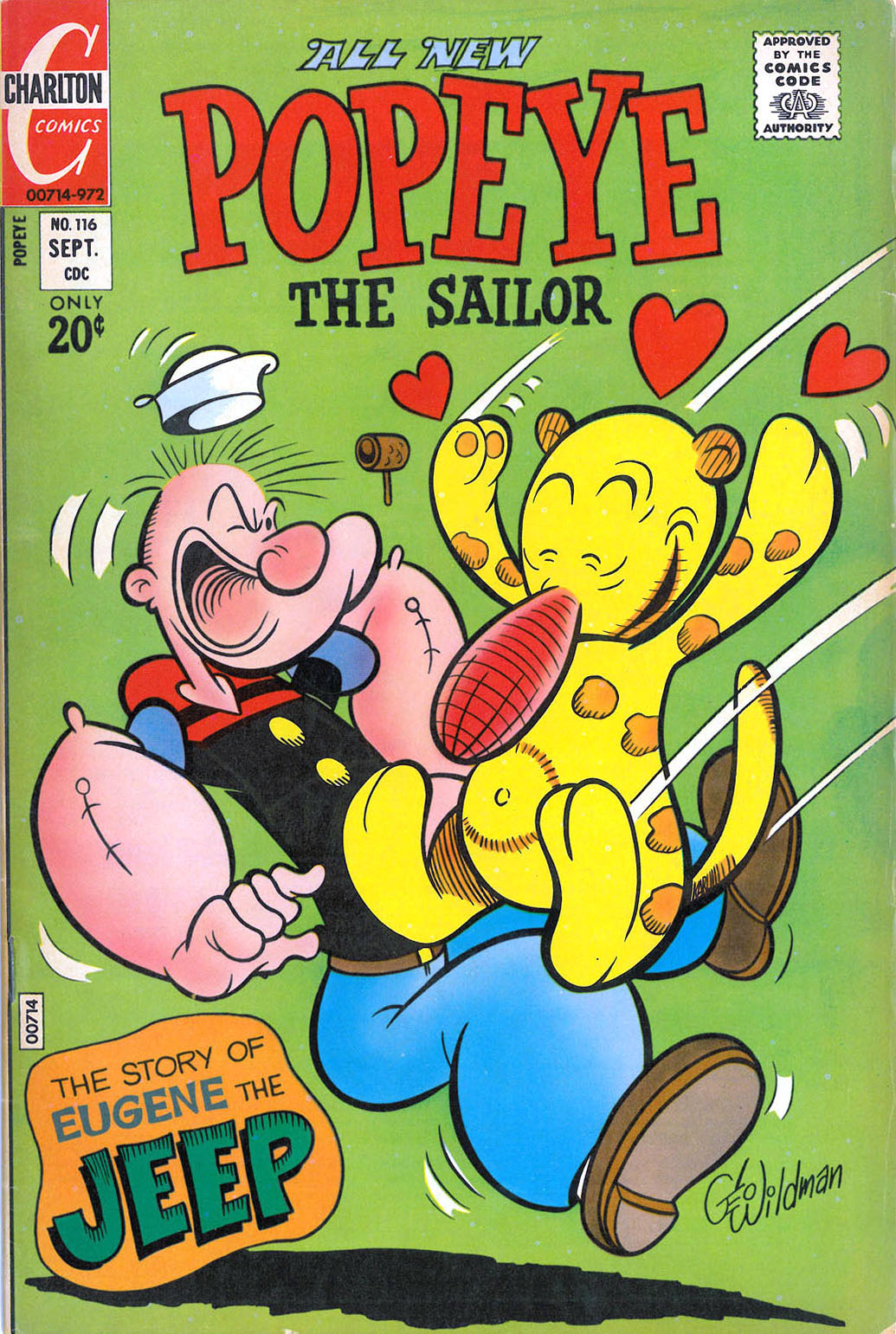 Read online Popeye (1948) comic -  Issue #116 - 1