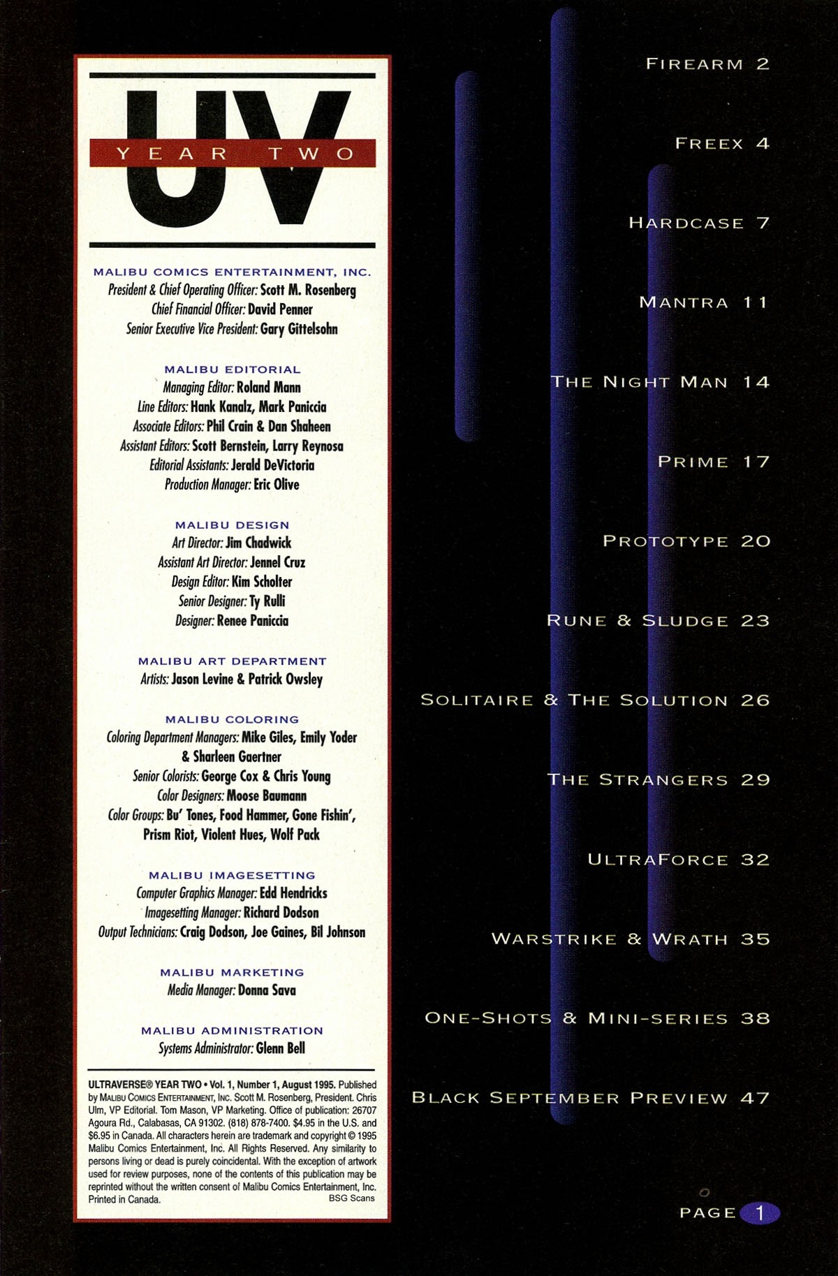 Read online Ultraverse Year Two comic -  Issue # Full - 3