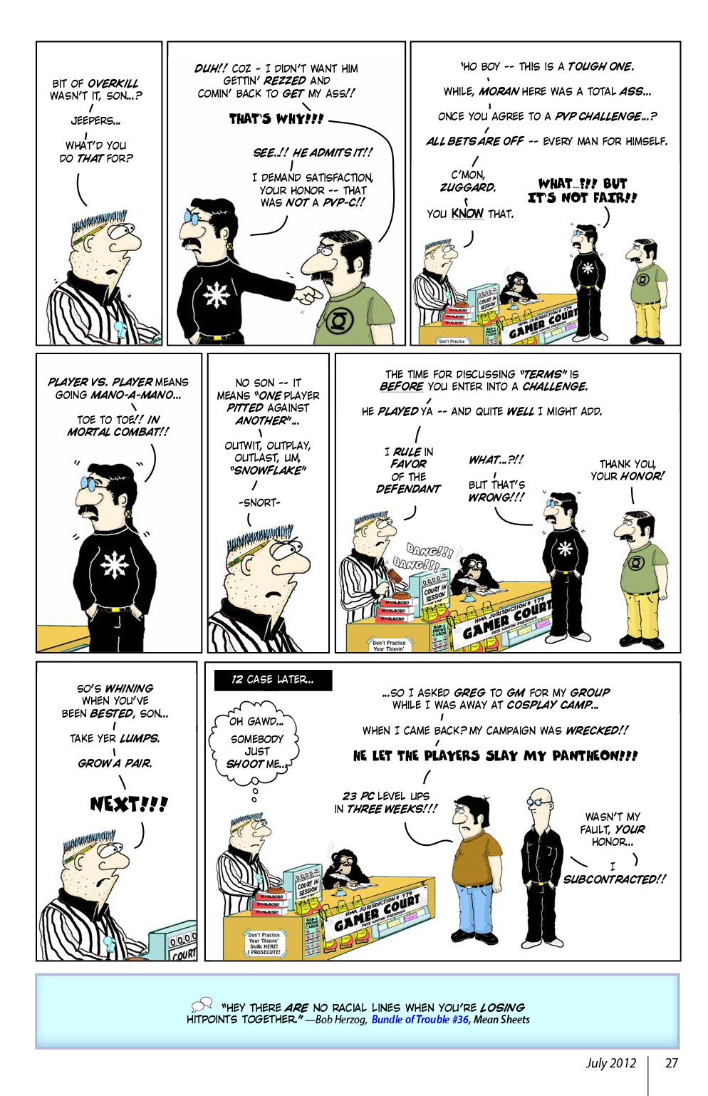 Read online Knights of the Dinner Table comic -  Issue #189 - 29