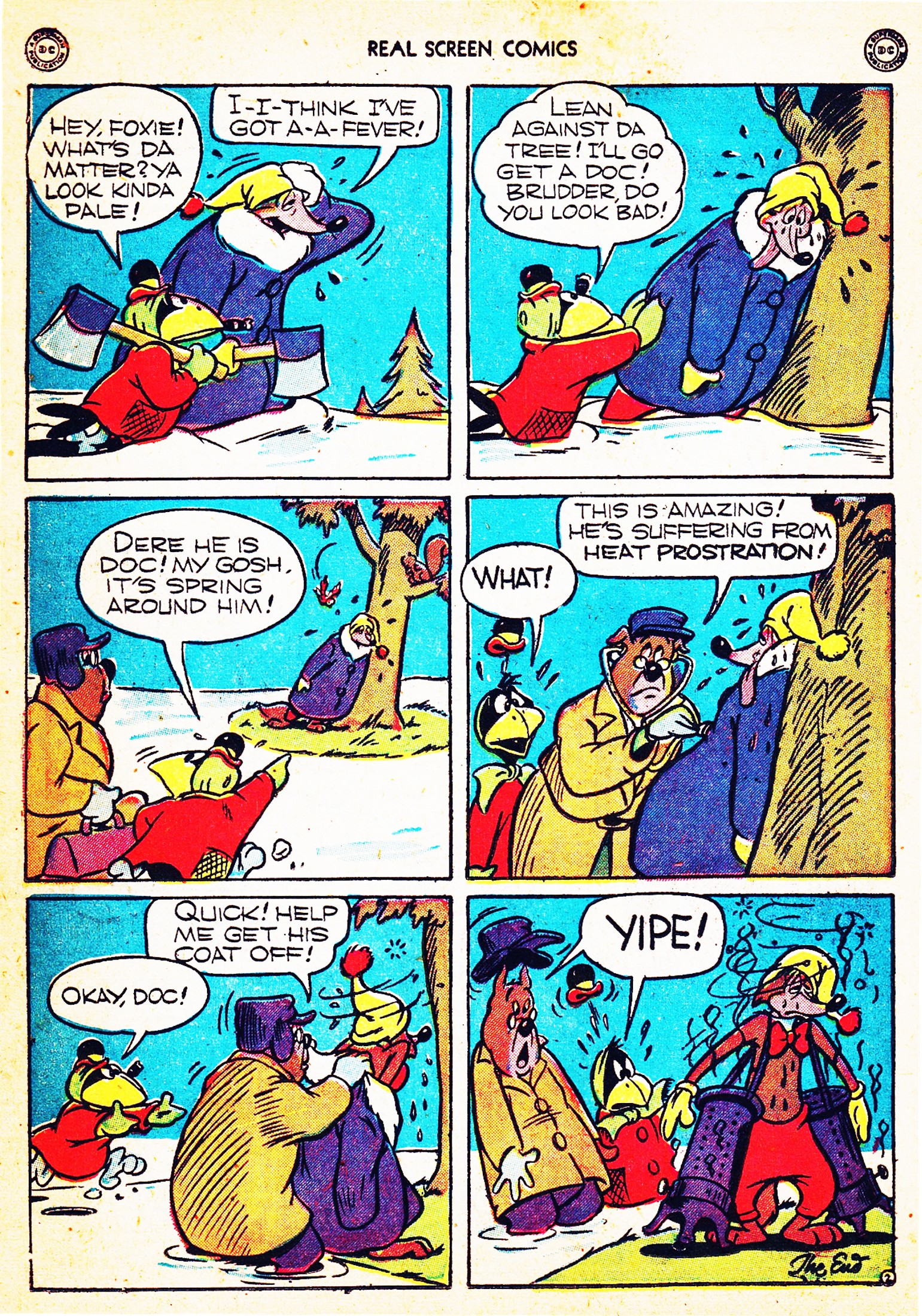 Read online Real Screen Comics comic -  Issue #21 - 38