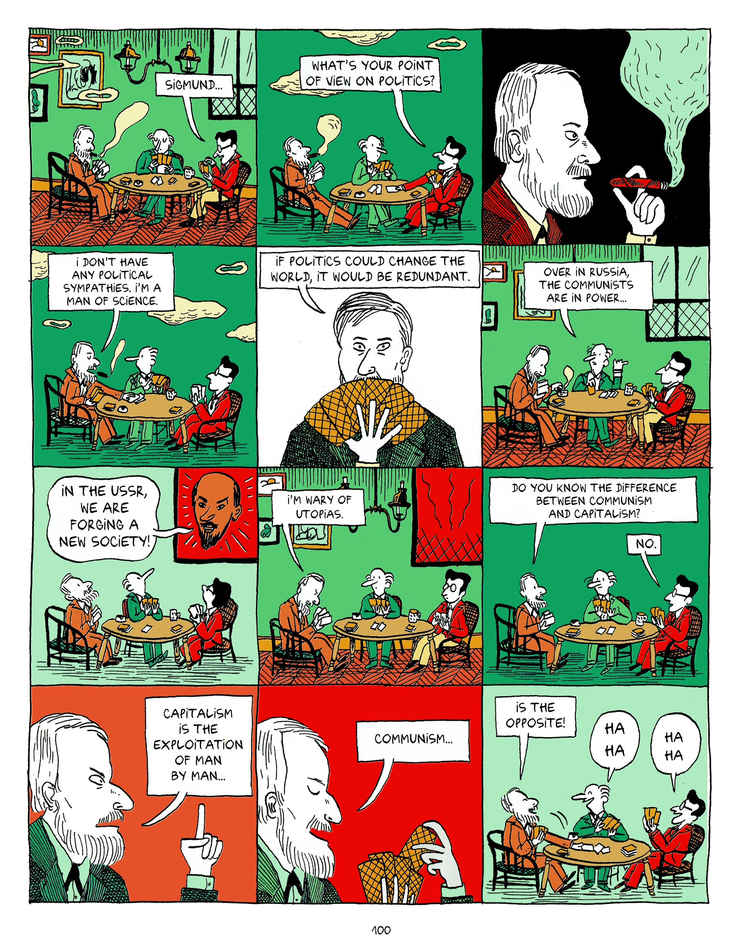 Read online Marx, Freud & Einstein: Heroes of the Mind comic -  Issue # TPB (Part 2) - 1