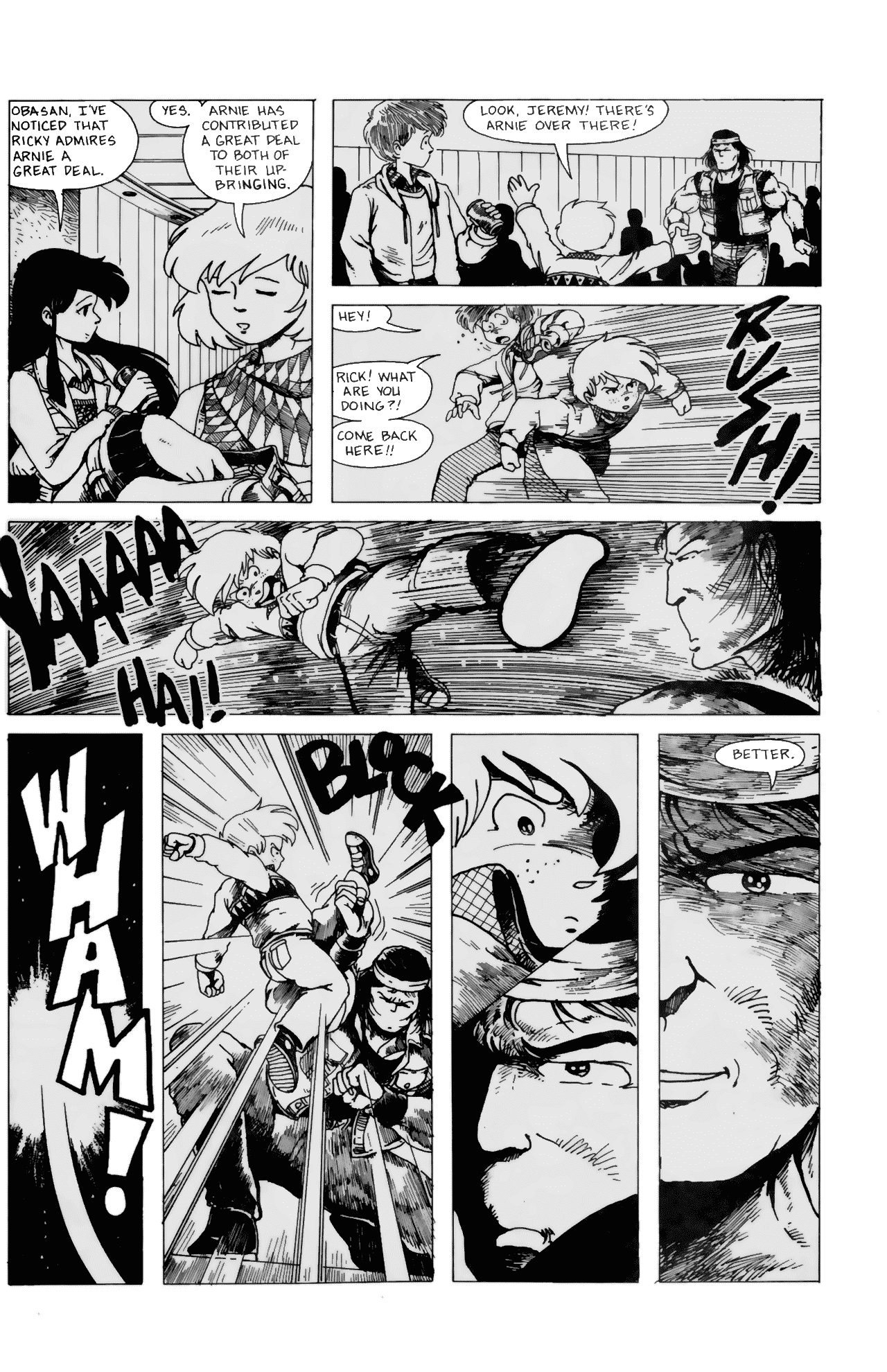 Read online Ninja High School (1986) comic -  Issue #5 - 5