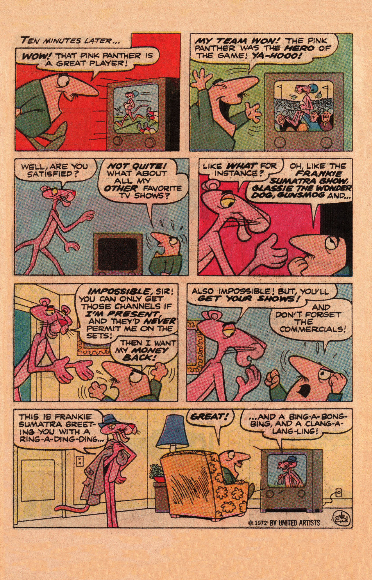 Read online The Pink Panther (1971) comic -  Issue #83 - 34