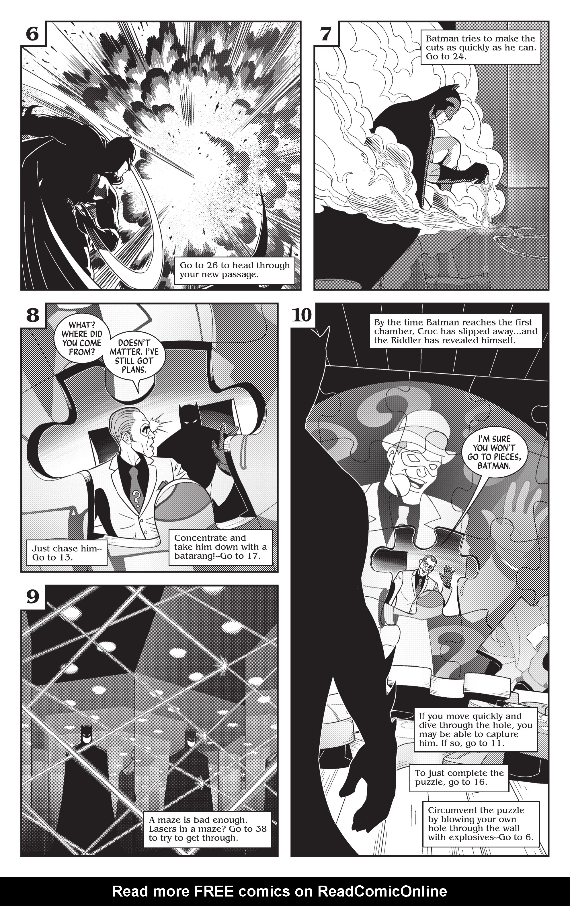 Read online Batman Black & White comic -  Issue #5 - 34