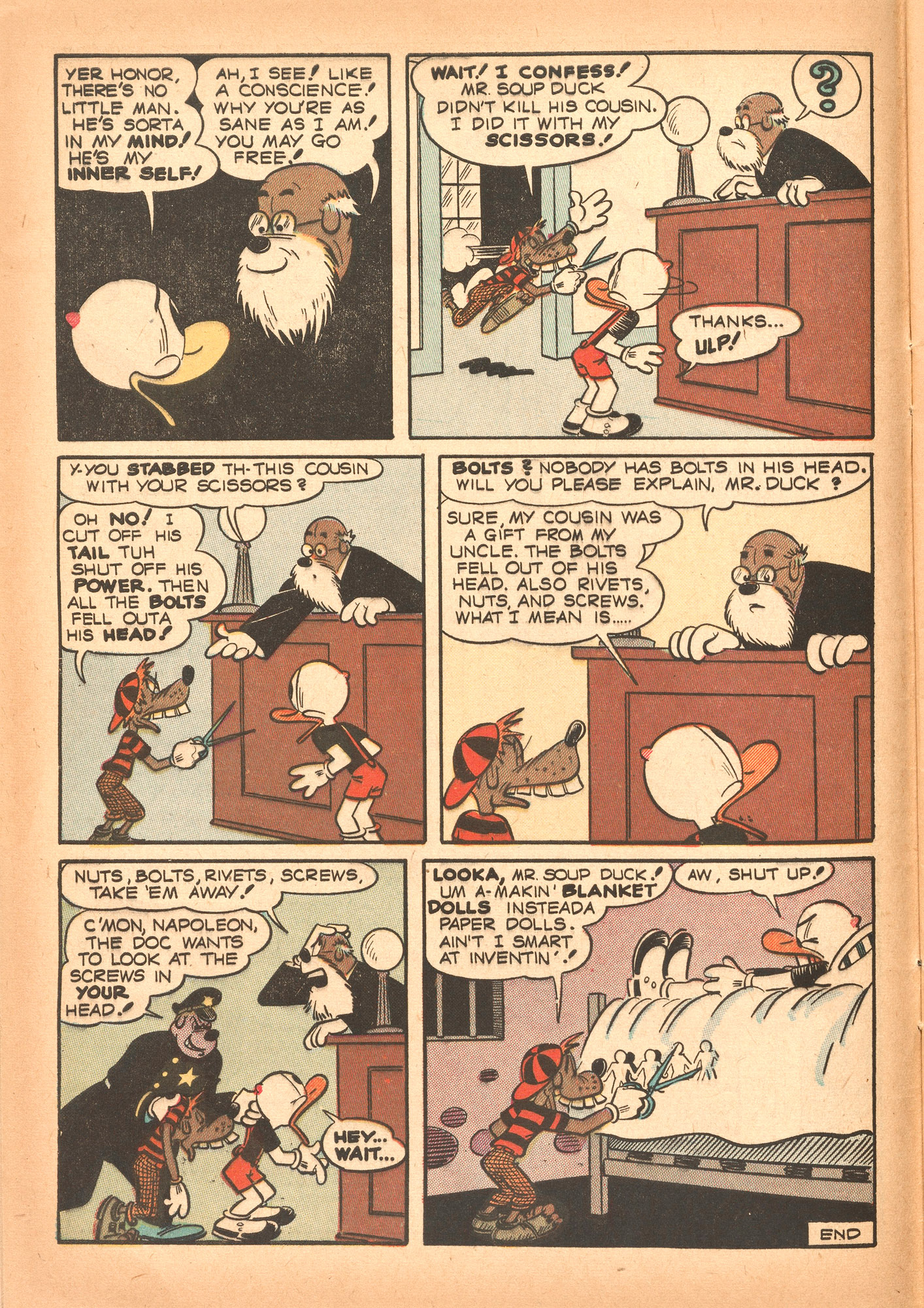 Read online Super Duck Comics comic -  Issue #31 - 10