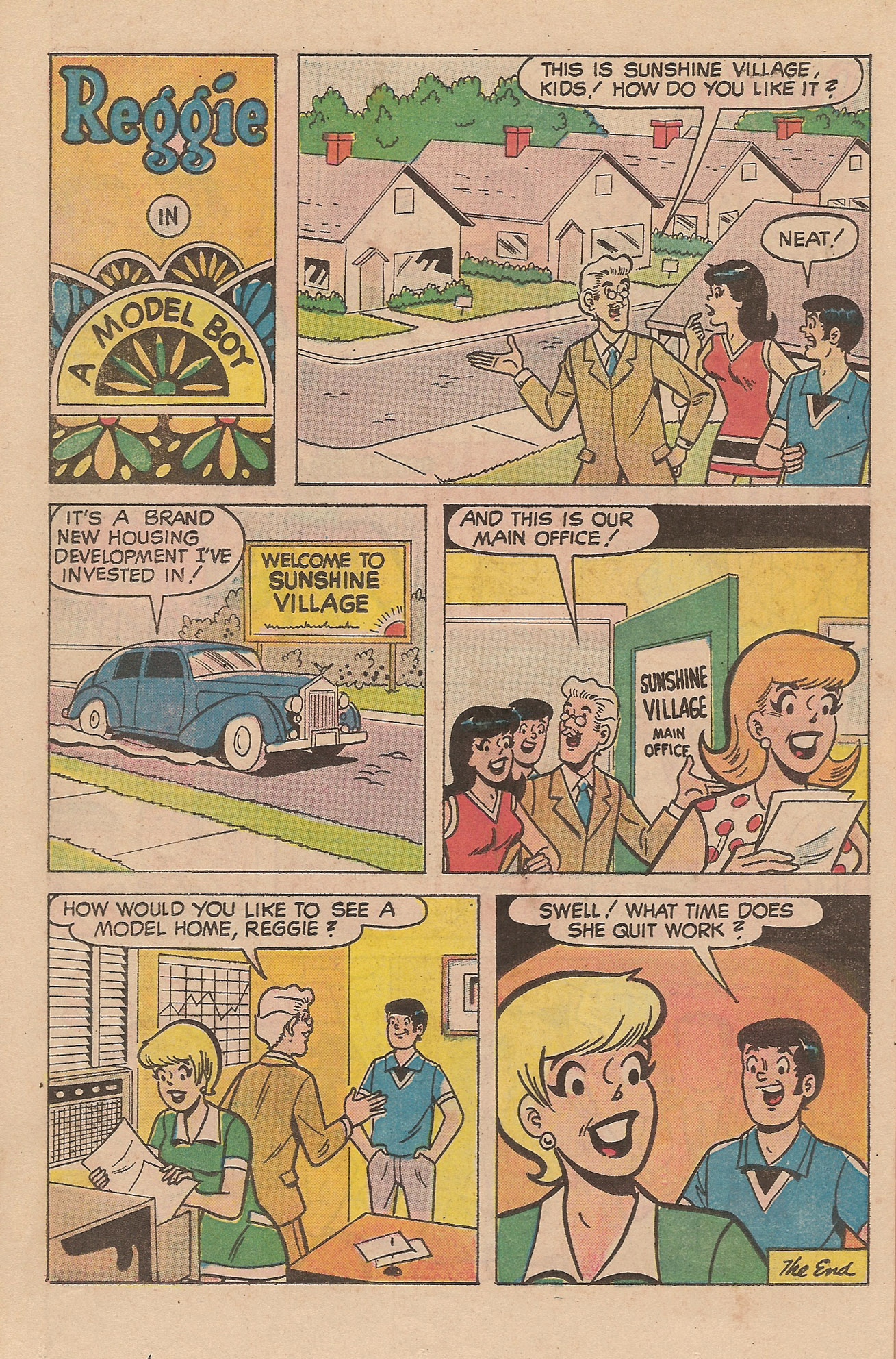 Read online Reggie's Wise Guy Jokes comic -  Issue #28 - 30