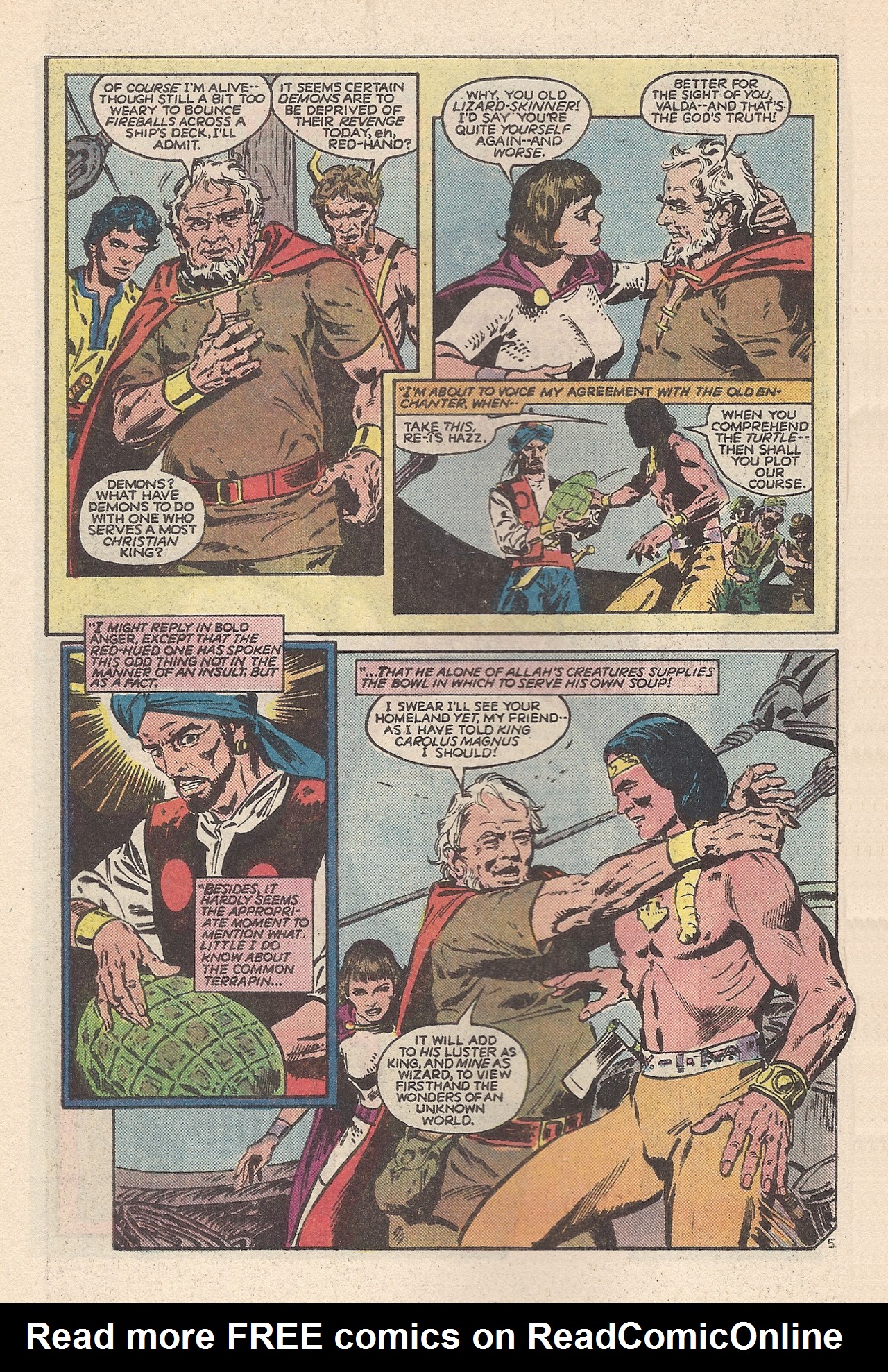 Read online Arak Son of Thunder comic -  Issue #44 - 8