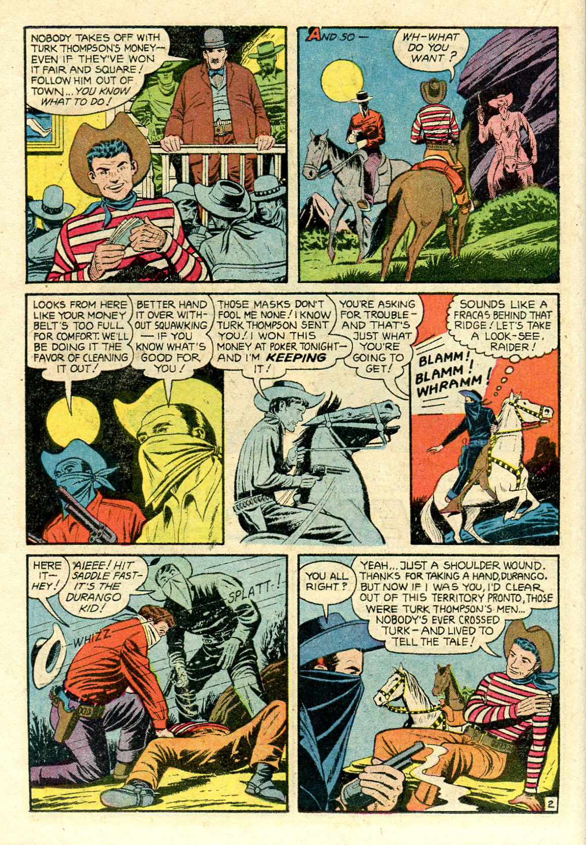 Read online Charles Starrett as The Durango Kid comic -  Issue #37 - 14