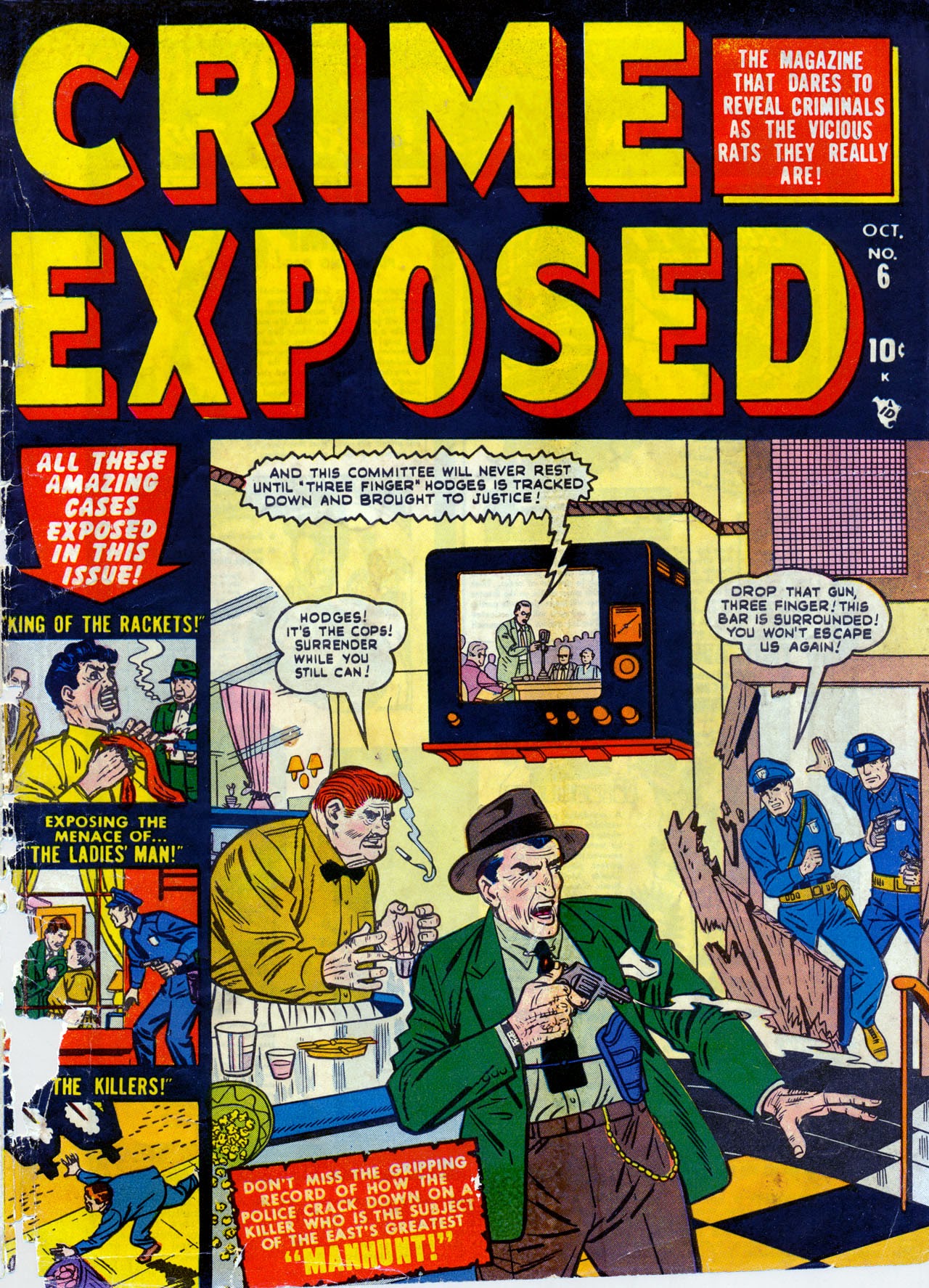 Read online Crime Exposed (1950) comic -  Issue #6 - 1