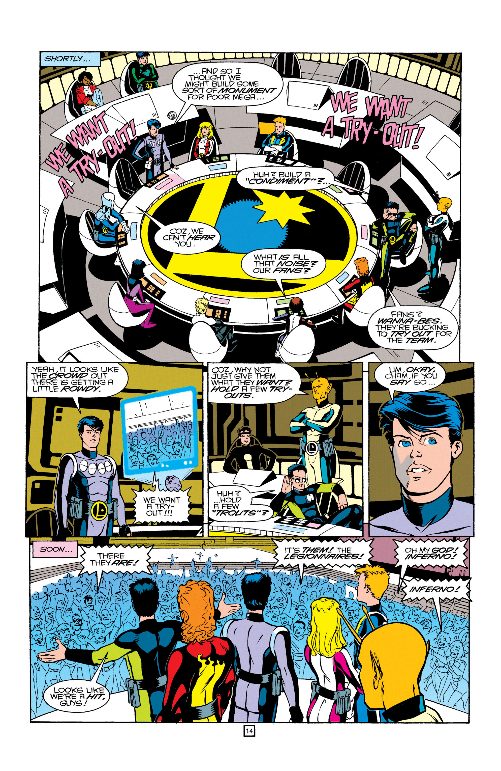 Read online Legionnaires comic -  Issue #2 - 14