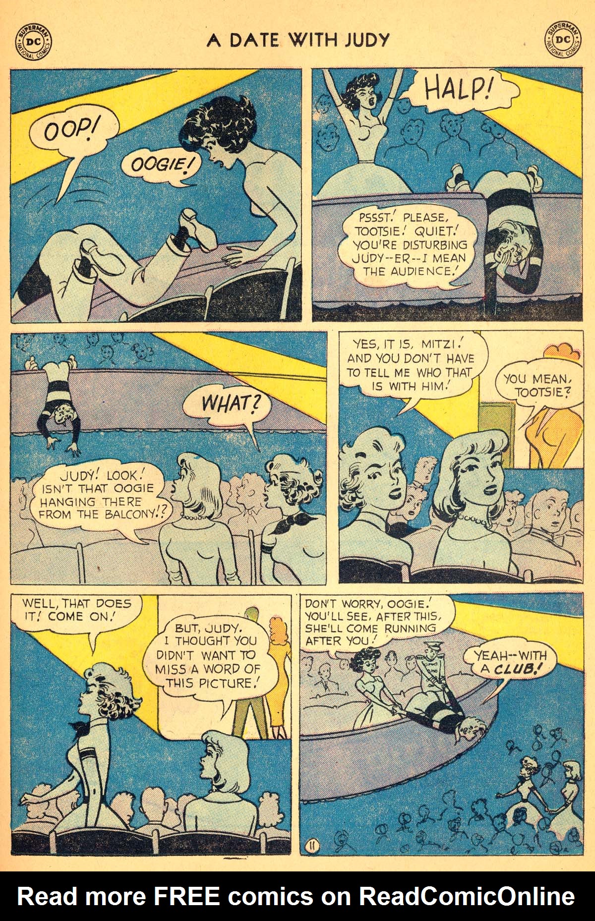 Read online A Date with Judy comic -  Issue #69 - 13