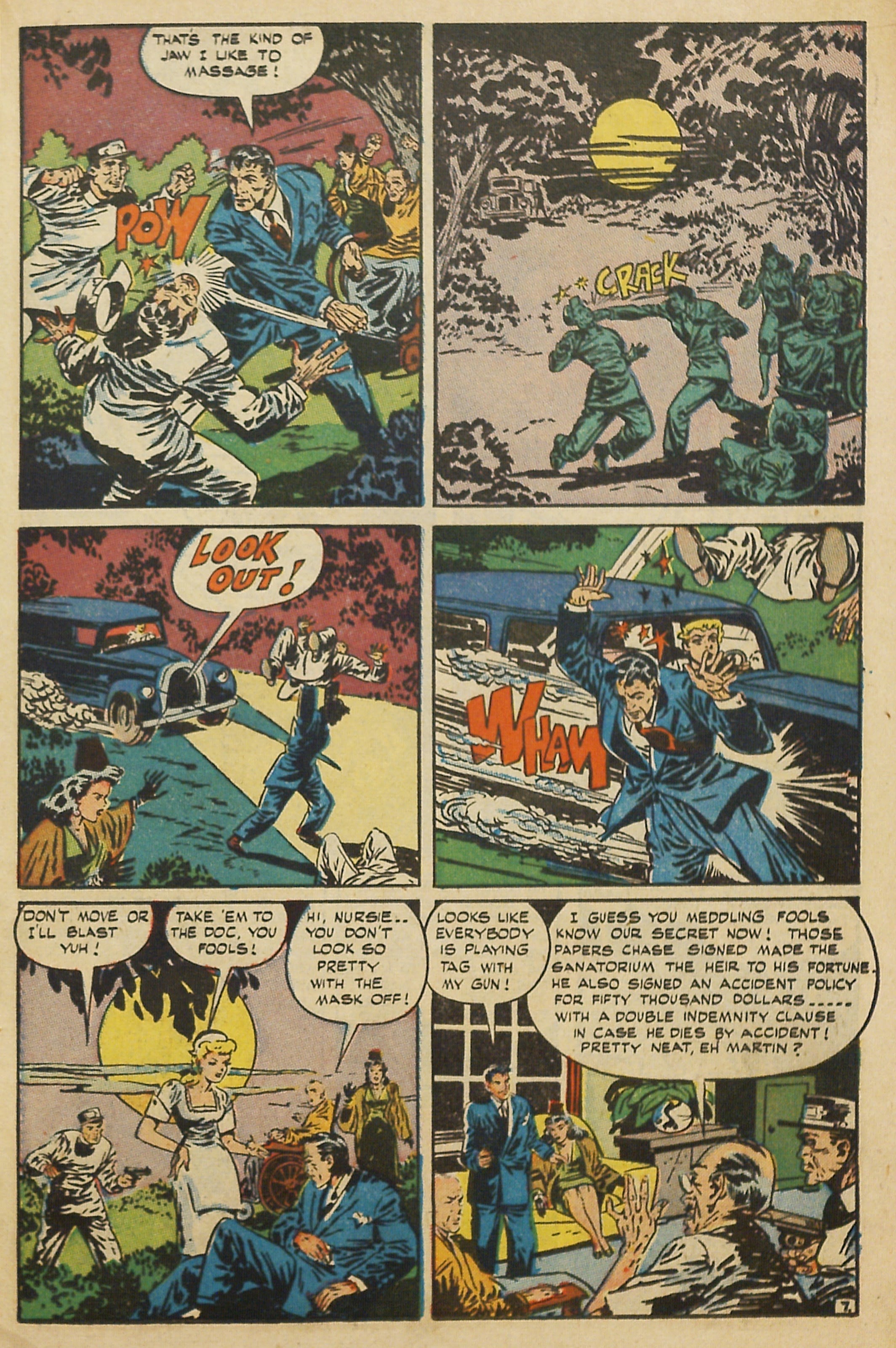 Read online Super-Mystery Comics comic -  Issue #42 - 31