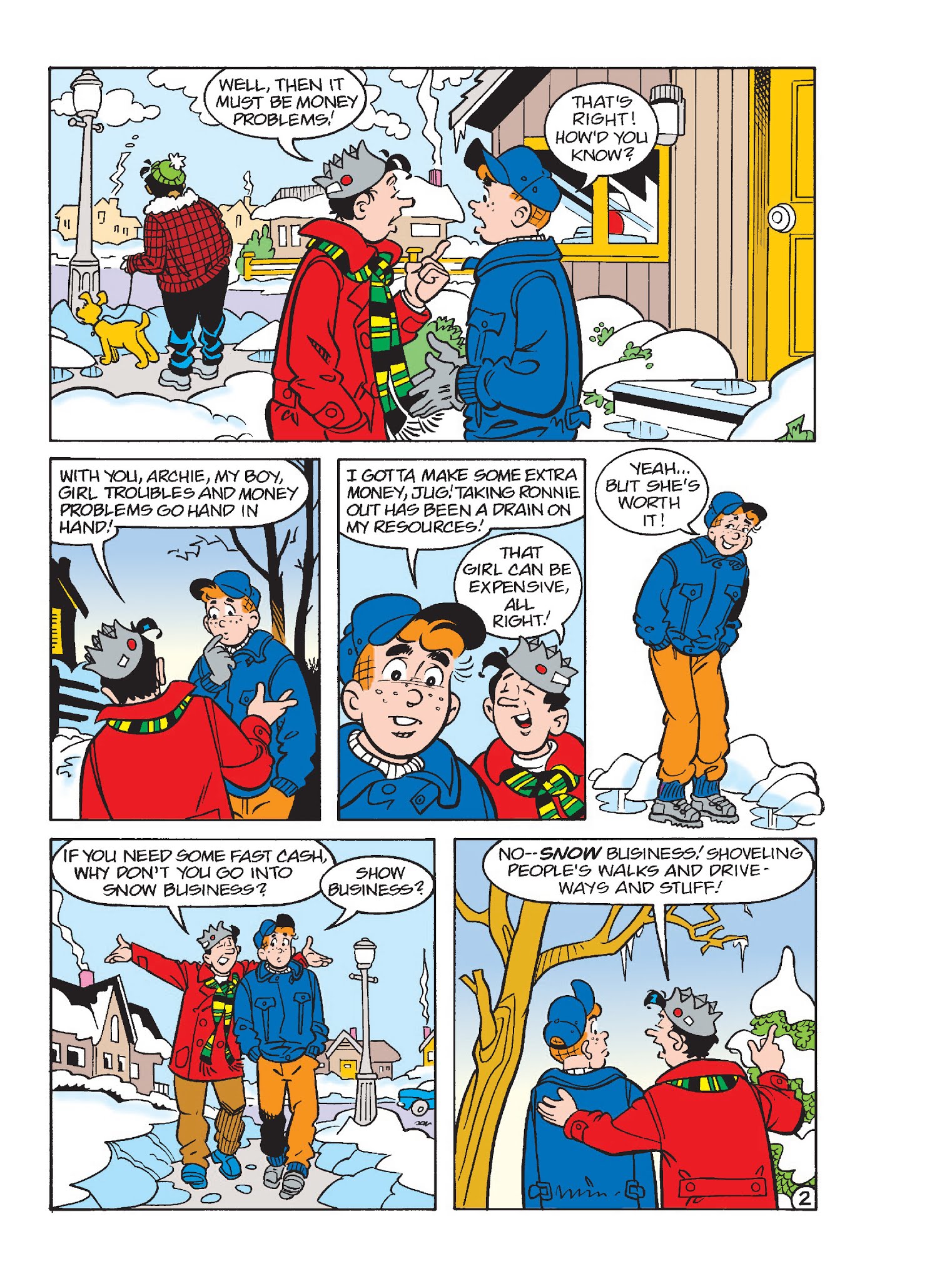 Read online Jughead and Archie Double Digest comic -  Issue #24 - 137