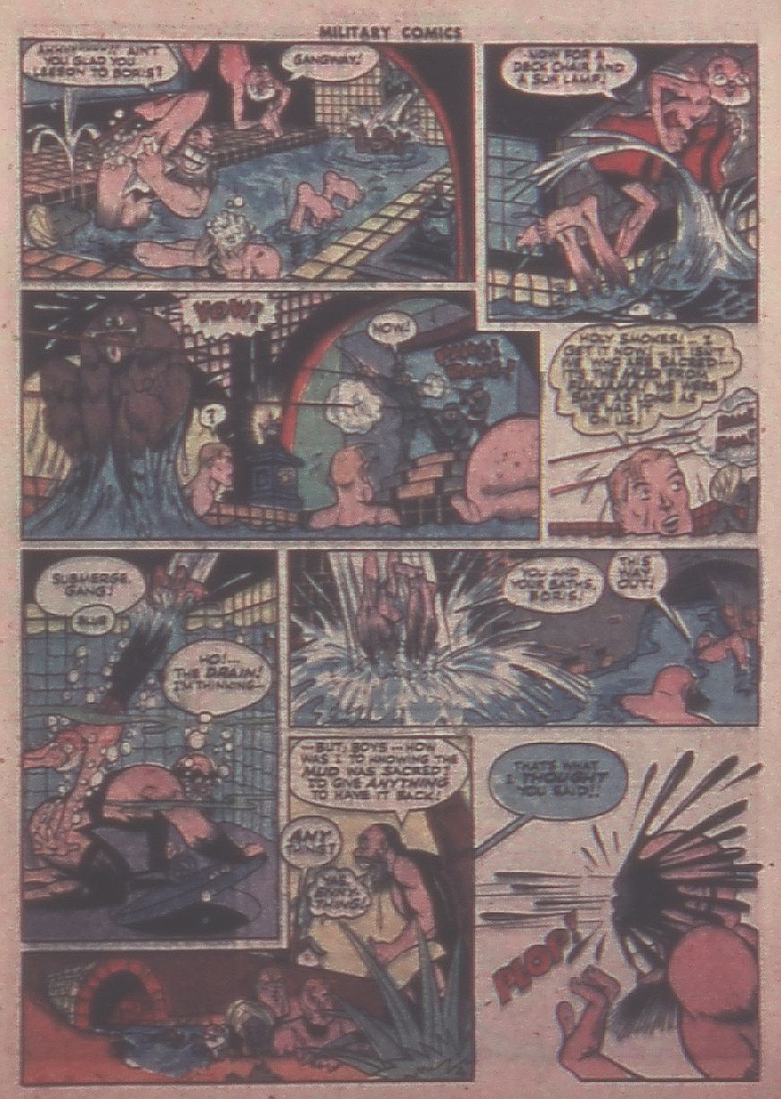 Read online Military Comics comic -  Issue #31 - 21