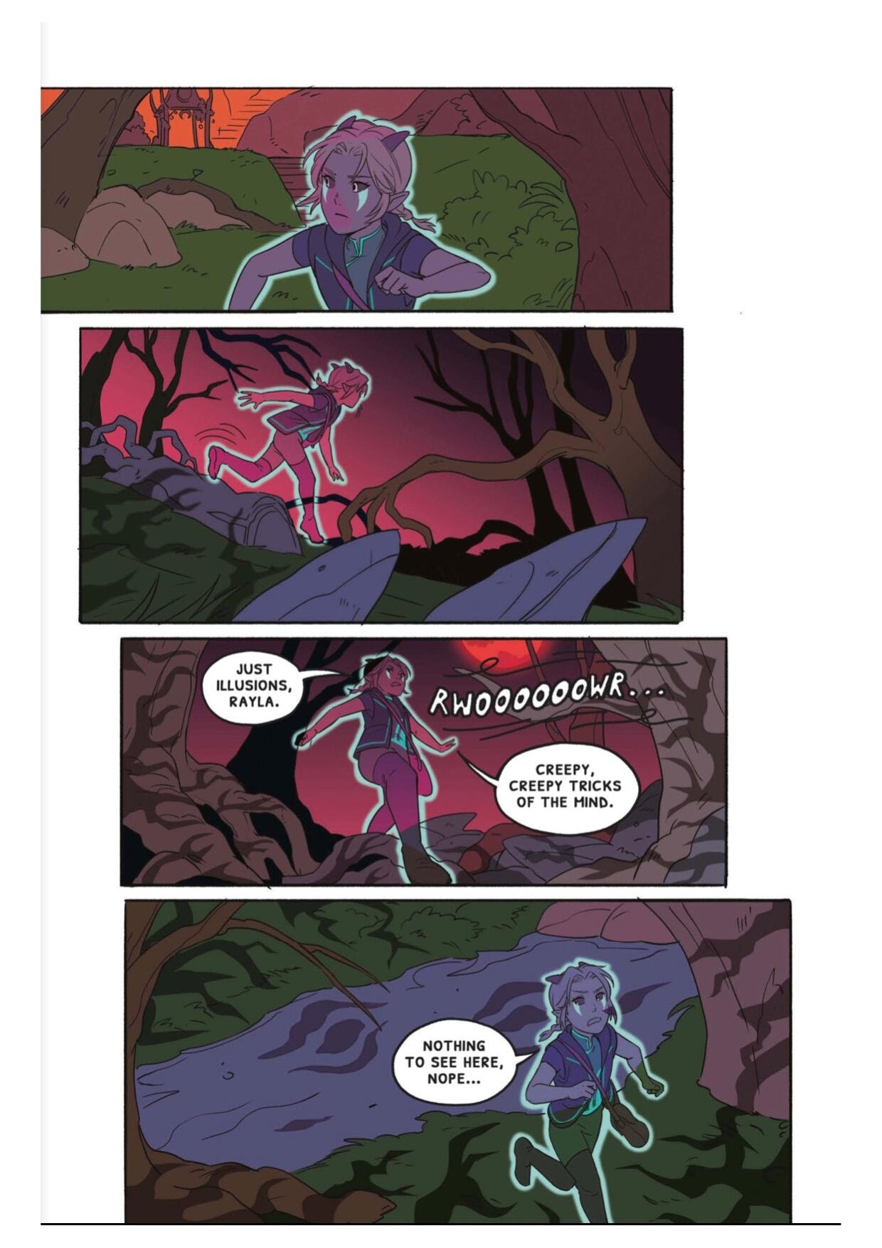 Read online The Dragon Prince: Bloodmoon Huntress comic -  Issue # TPB - 80
