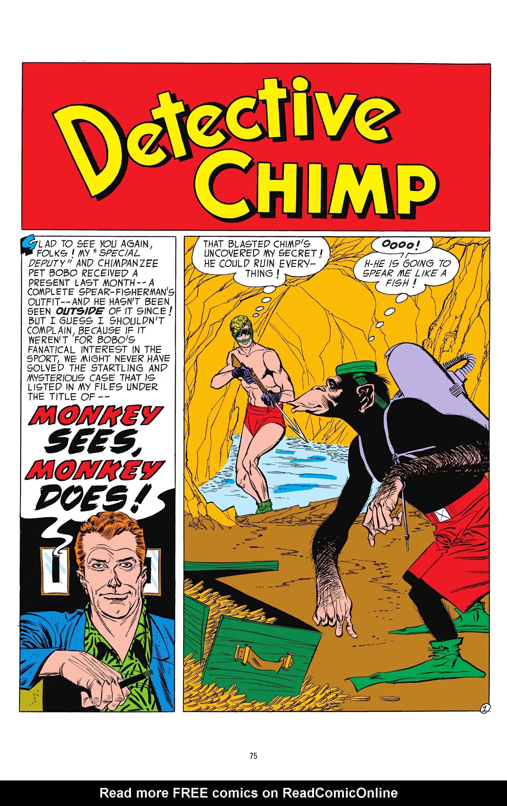 Read online The Detective Chimp Casebook comic -  Issue # TPB (Part 1) - 75