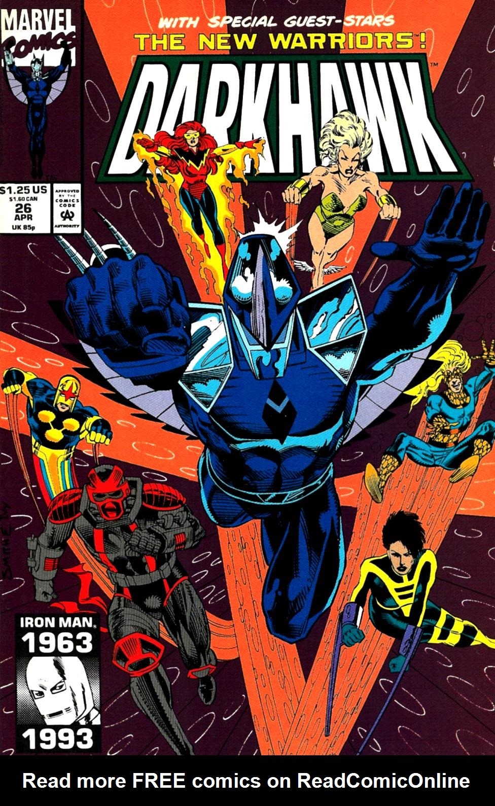 Read online Darkhawk (1991) comic -  Issue #26 - 1