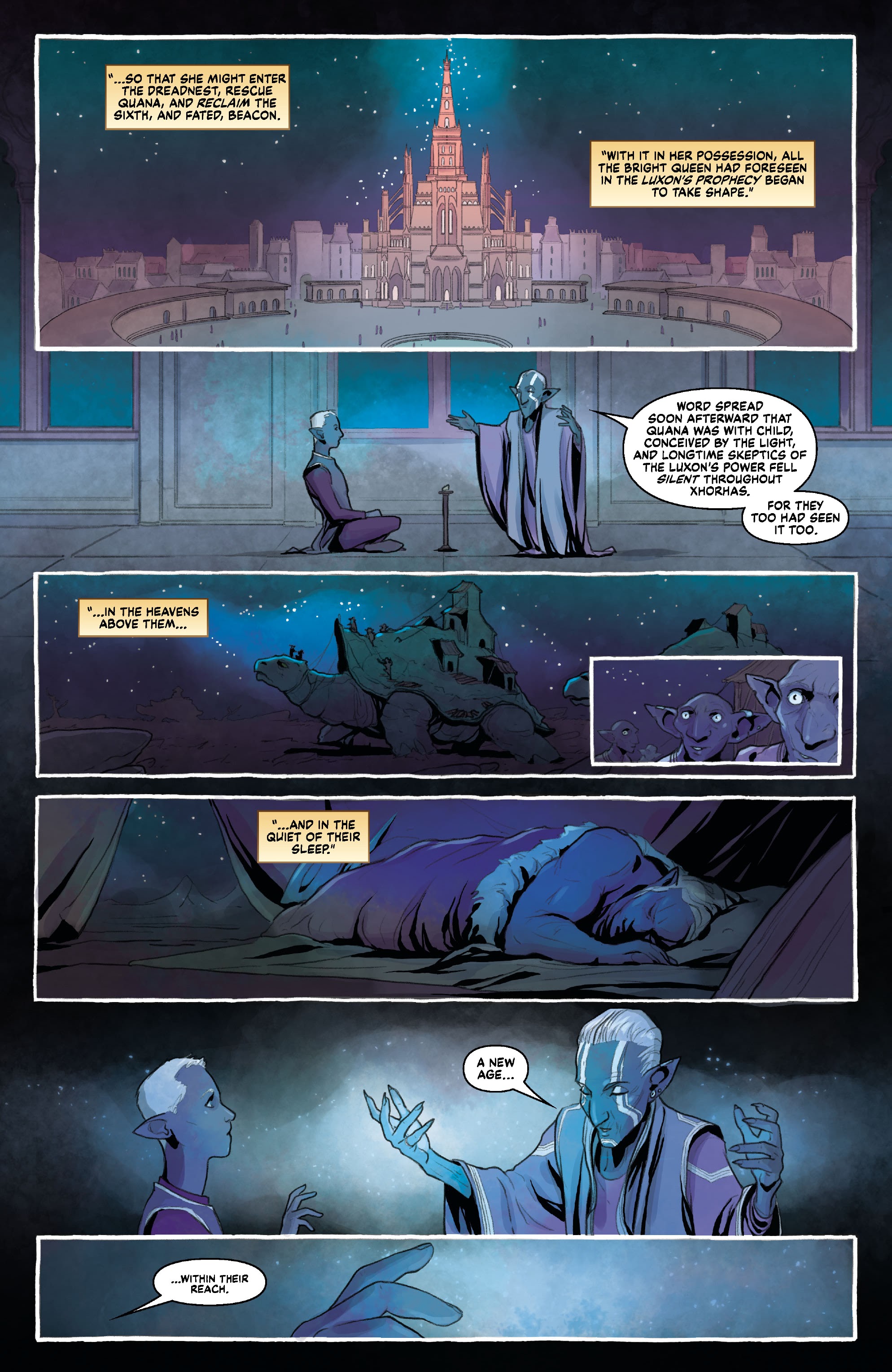 Read online Critical Role: The Tales of Exandria--The Bright Queen comic -  Issue #3 - 6