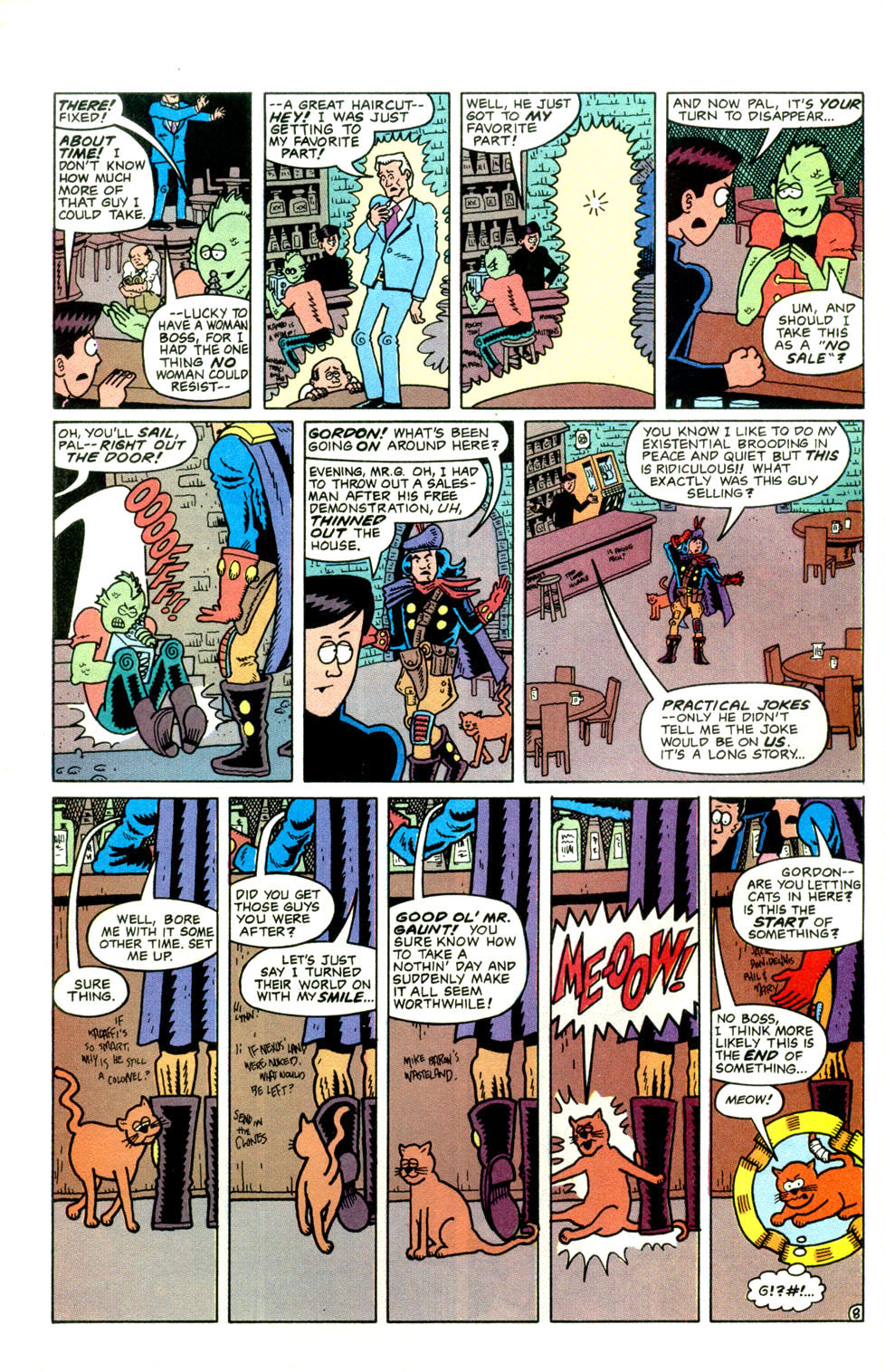 Read online Grimjack comic -  Issue #29 - 31