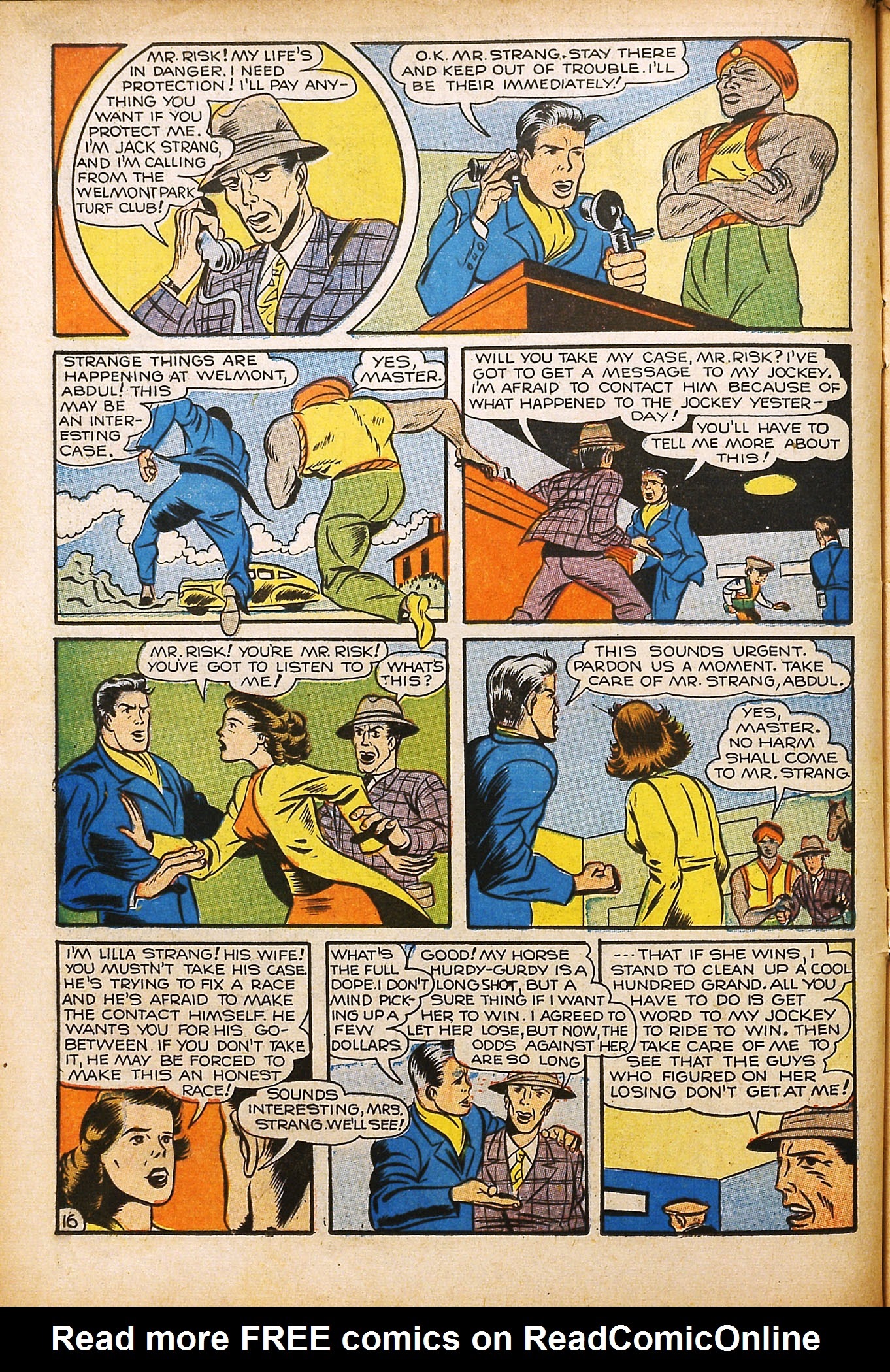 Read online Super-Mystery Comics comic -  Issue #15 - 19